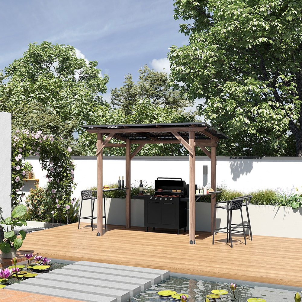 MIDHAM KF510013-86-AB Wood-Resin-Gazebos - View #6