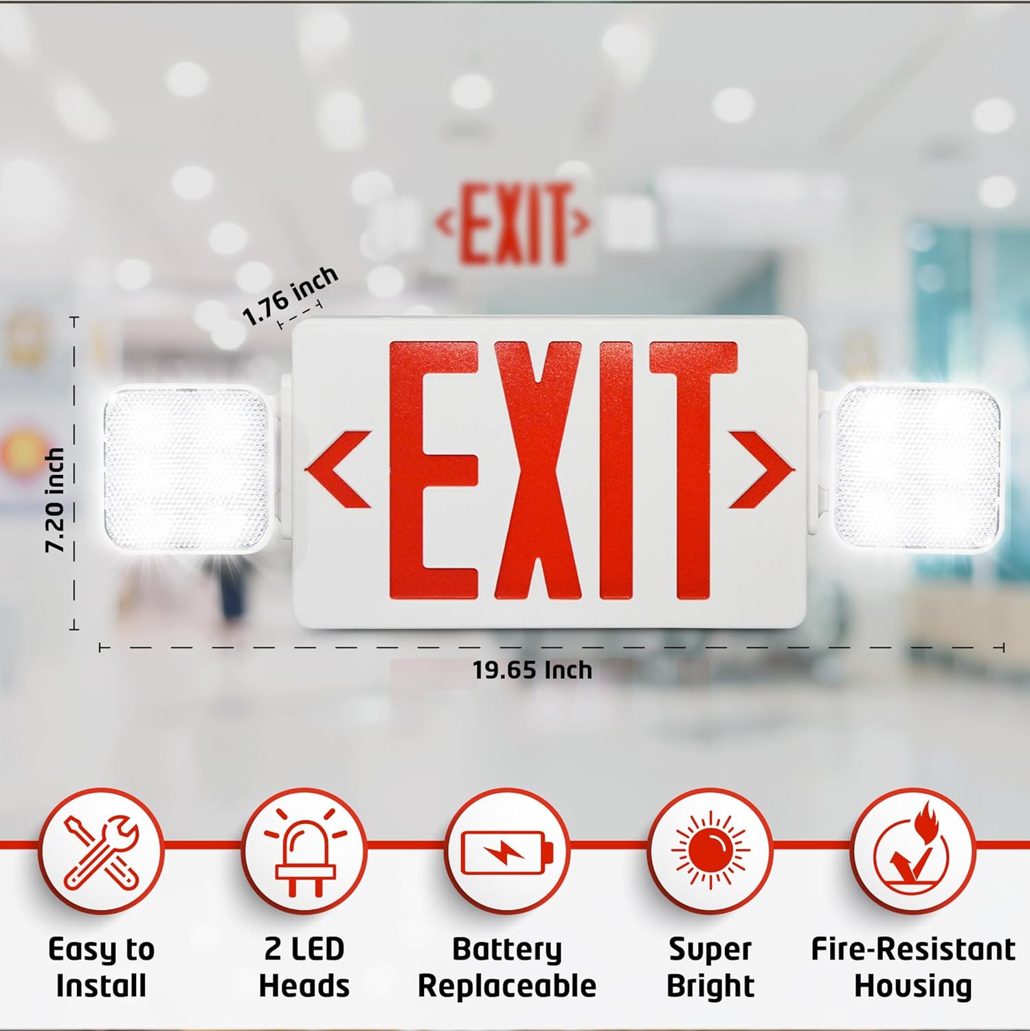 Ciata 45170L Emergency-Exit-Lighting - View #9