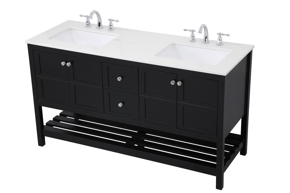 Elegant Decor FI49260DBK Bath-Vanity-Combo - View #4