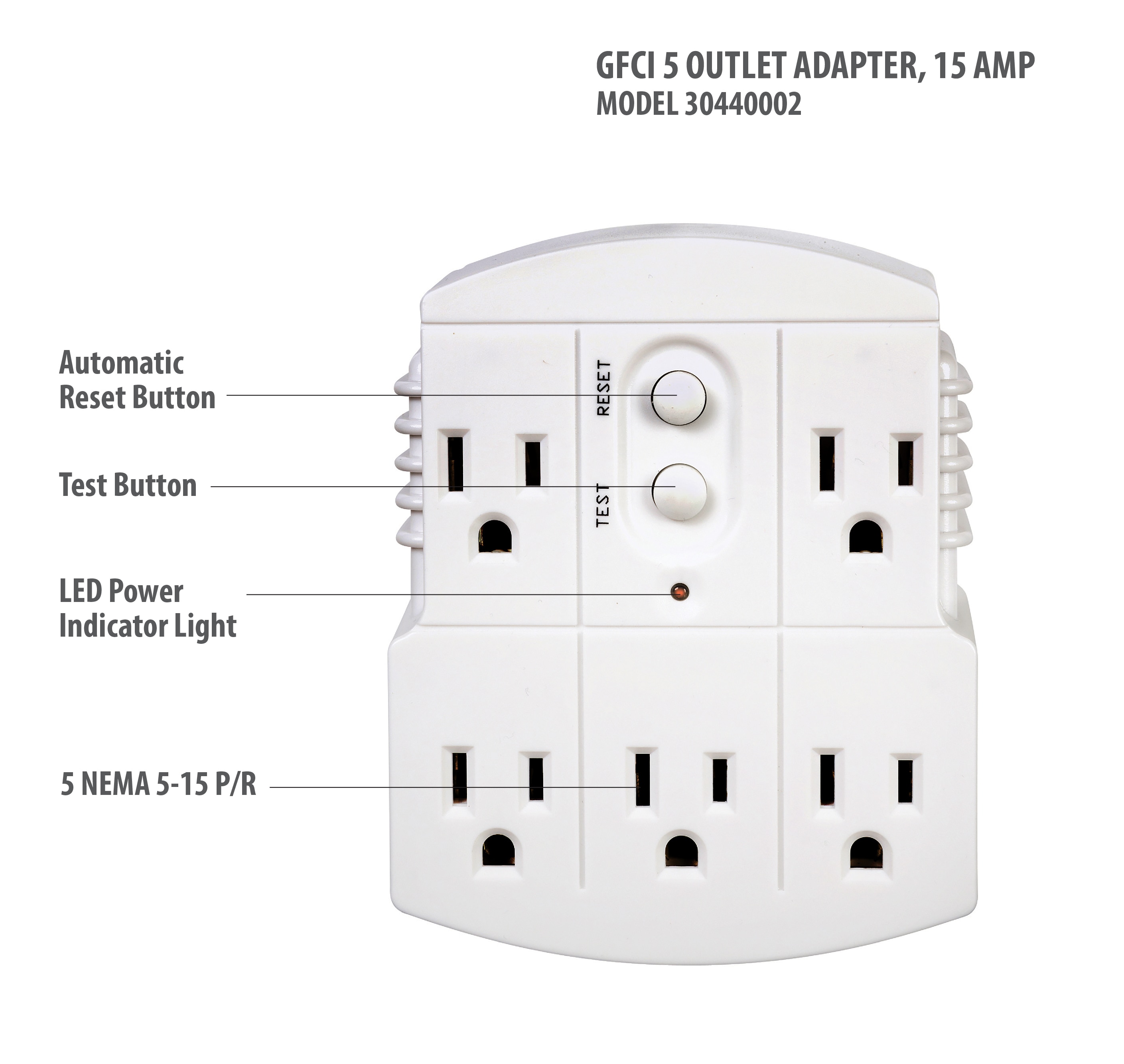 Tower Manufacturing 30440002 Power-Outlet-Taps - View #2