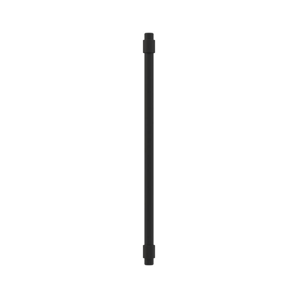 Matte Black Modern Bar Cabinet Pull with Mounting Hardware