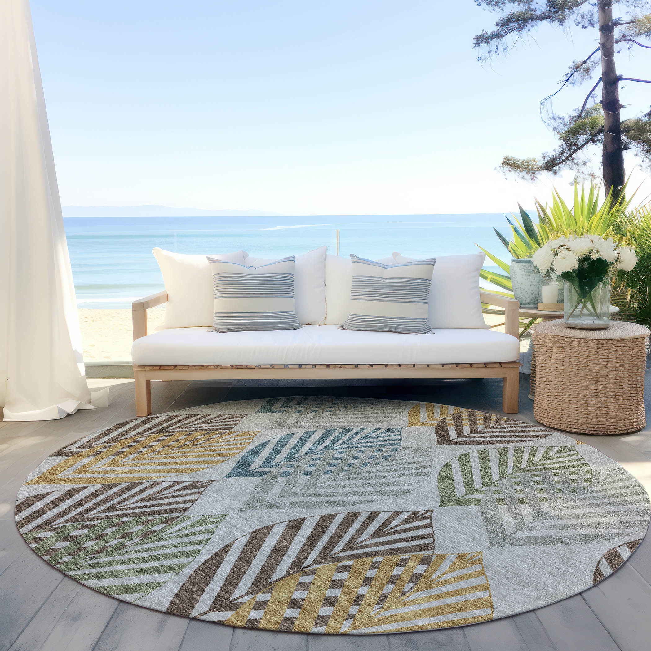 Addison Rugs ACN744GY8RO rugs - View #6