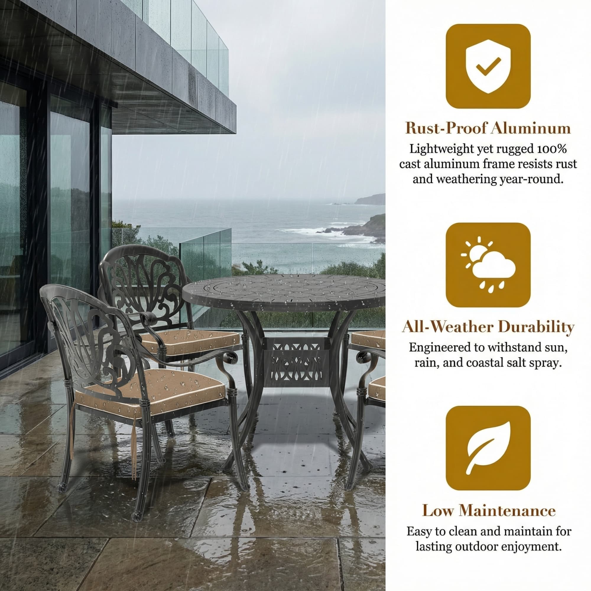 Runesay XIPCS112 Patio-Conversation-Sets - View #9