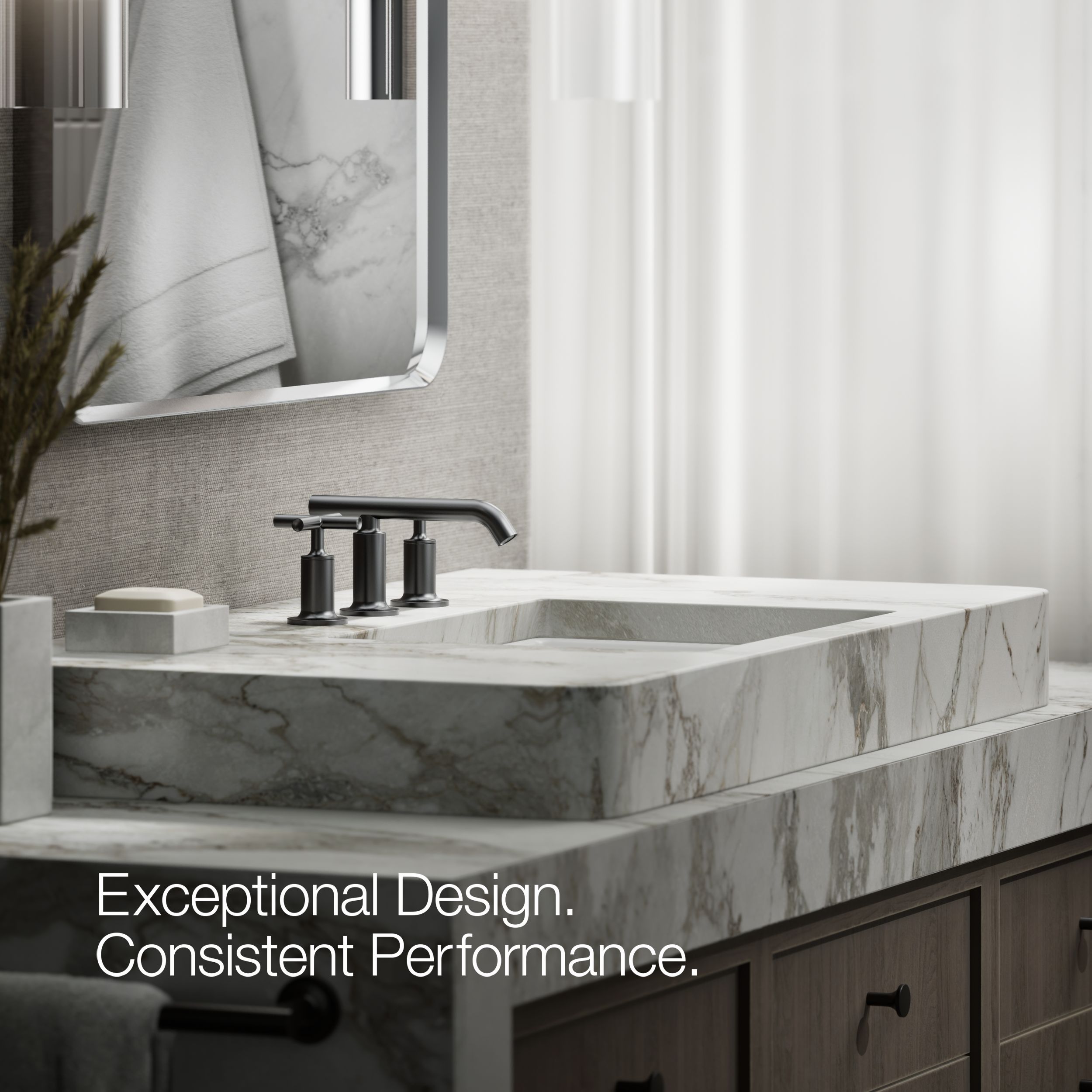 KOHLER K-14410-3-BL Lavatory-Faucets - View #4