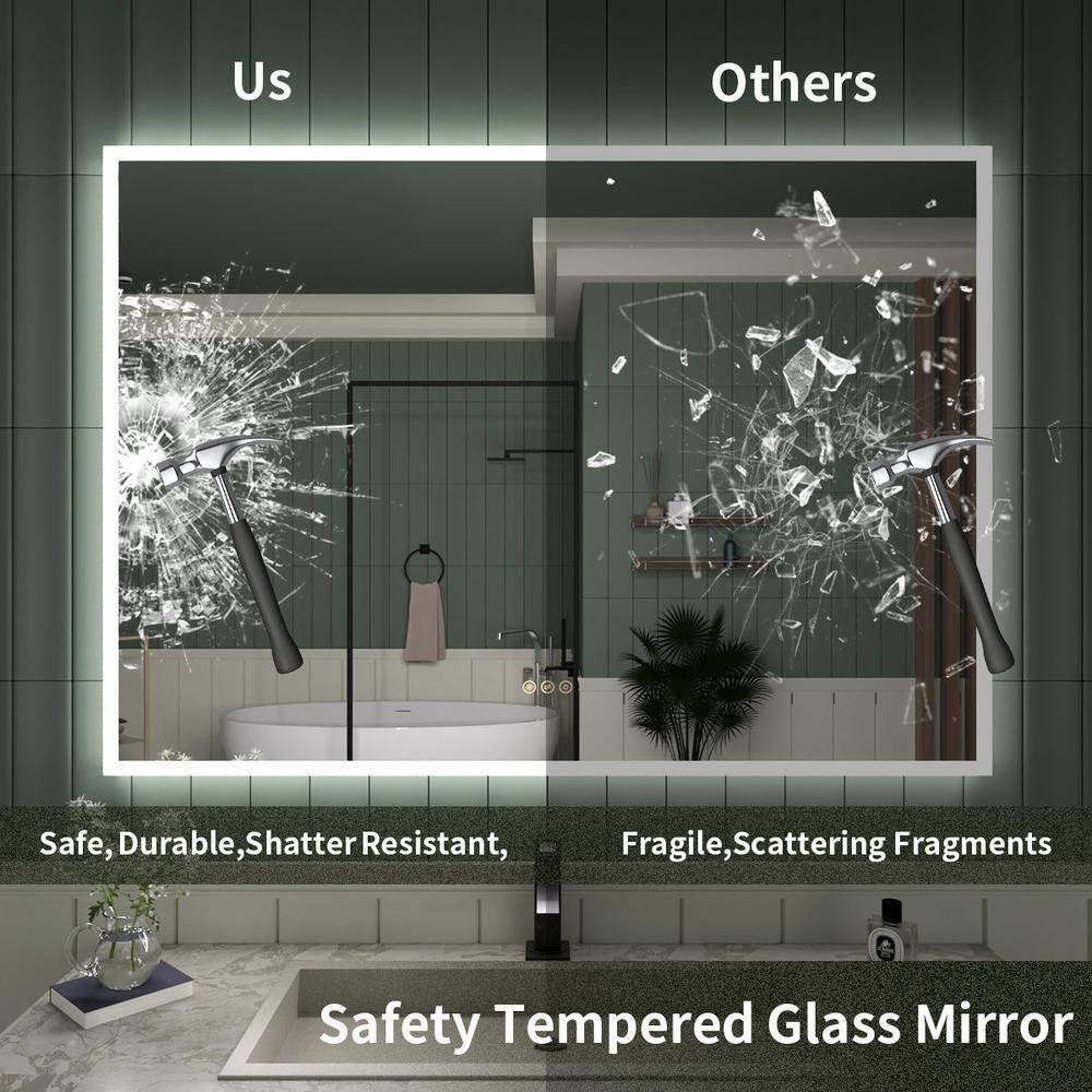 Bayfeve BFKF-4836C4-MIR Framed-Bath-Mirrors - View #12