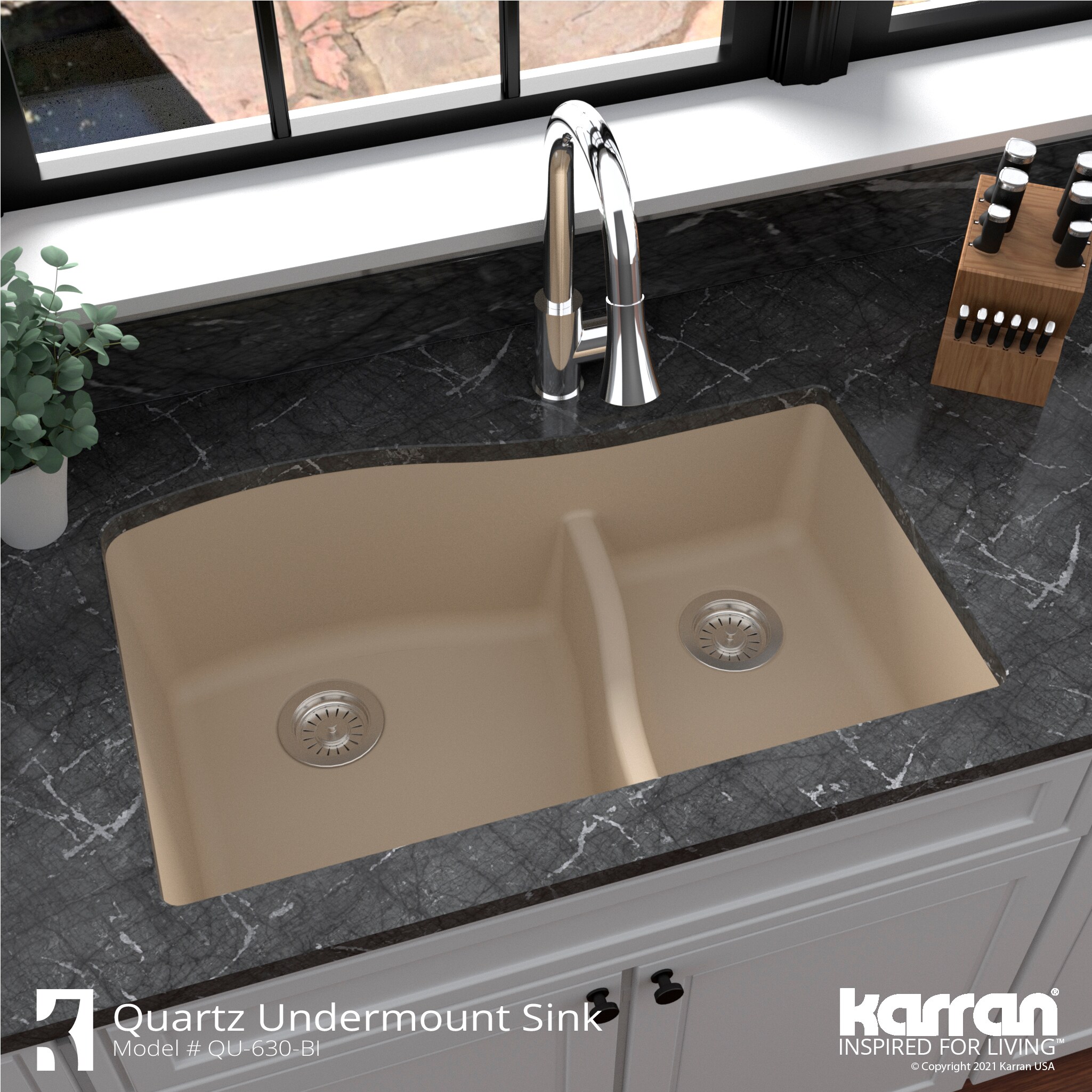 Karran QU-630-BI Kitchen-Sinks - View #5