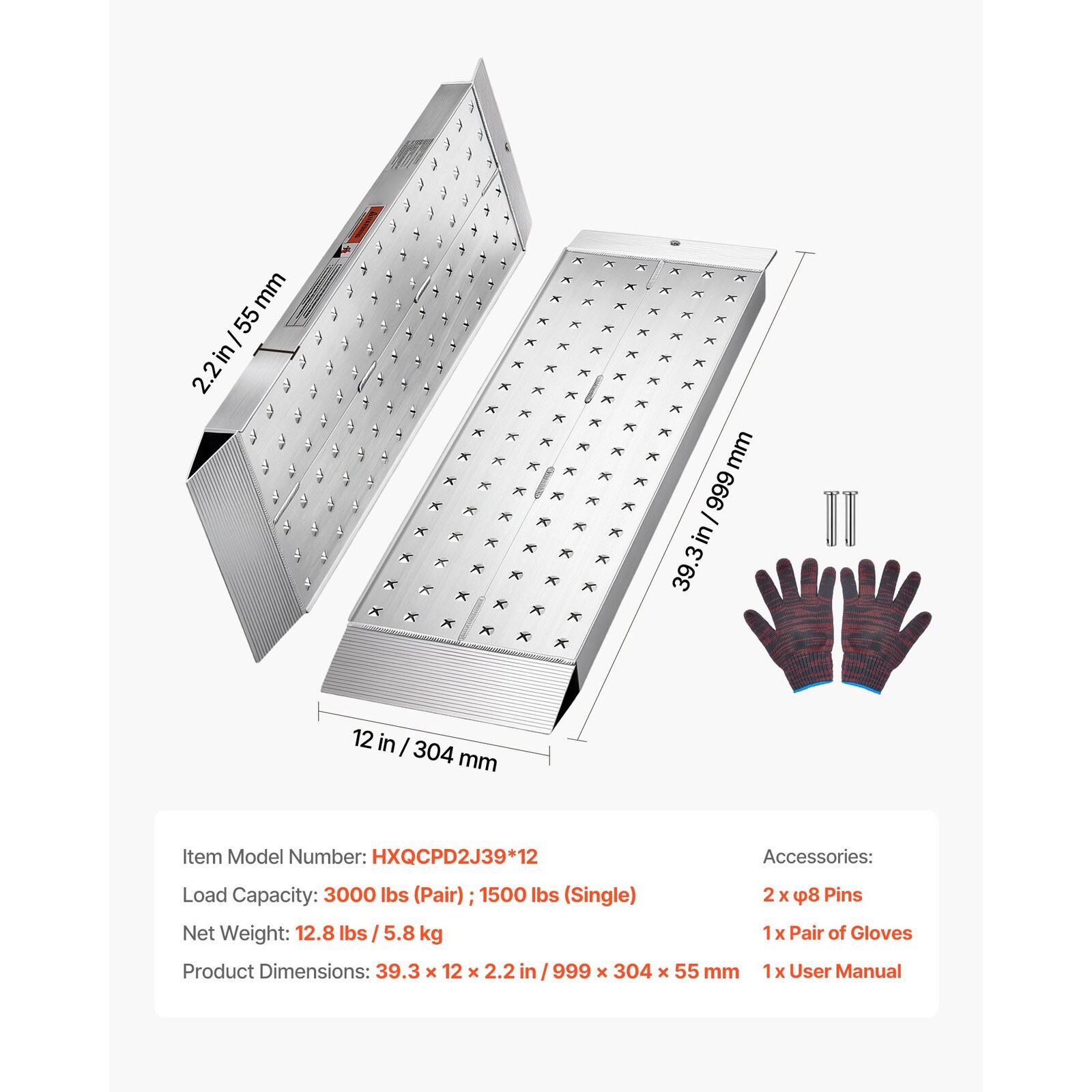 Mecale YAS-LTE6X1 Loading-Ramps - View #3