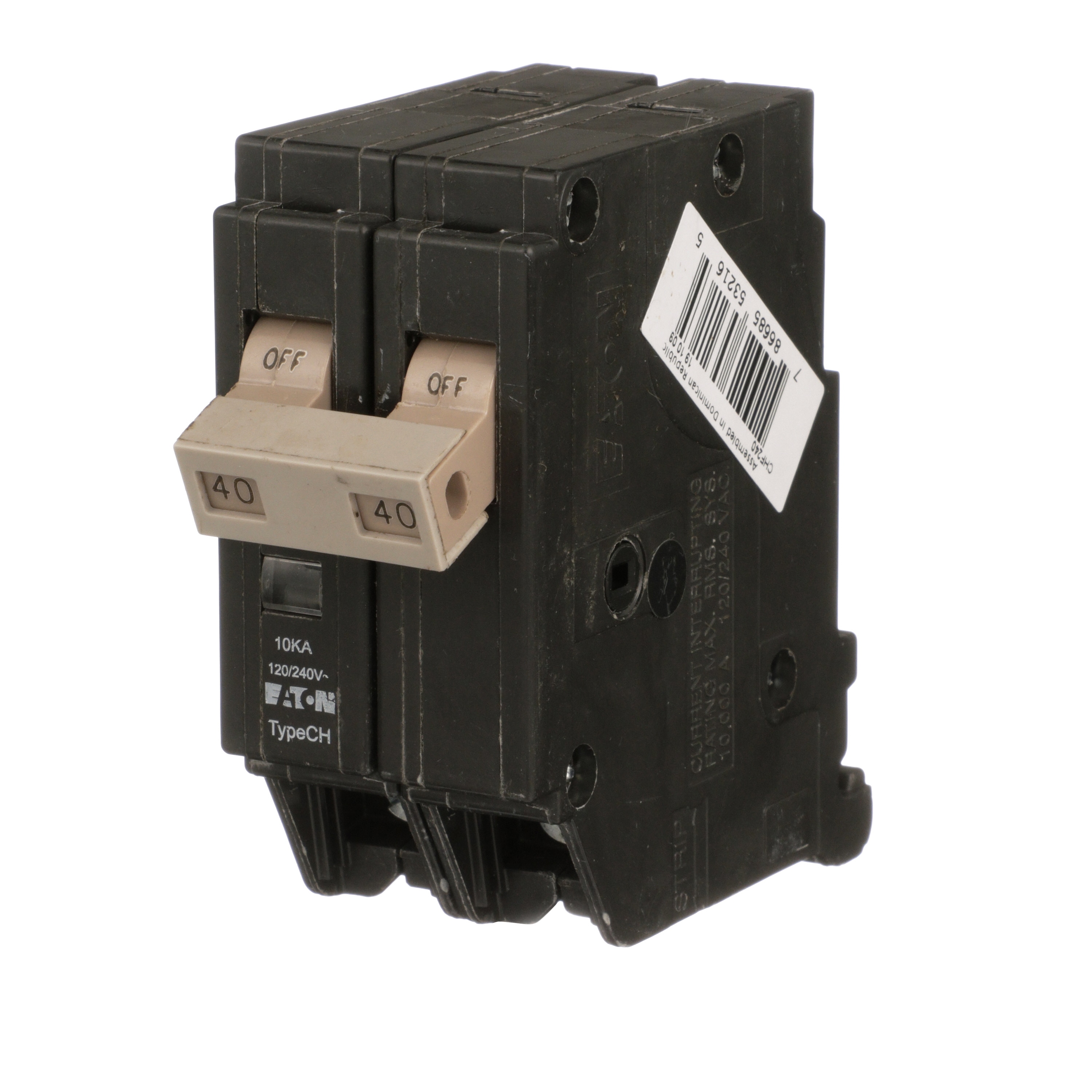 Interruptor Automatico Magnetotermico 40A 2p Circuit breaker 40a 2