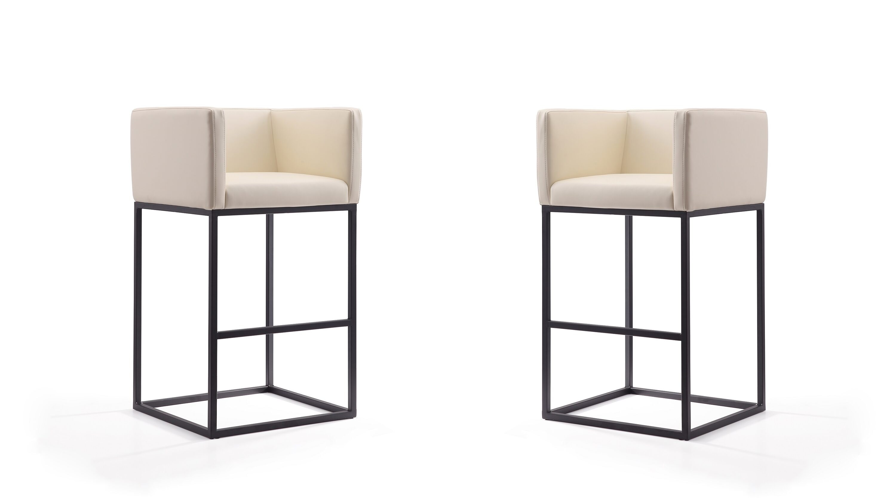 Manhattan Comfort 2-BS018-CR stools - View #2