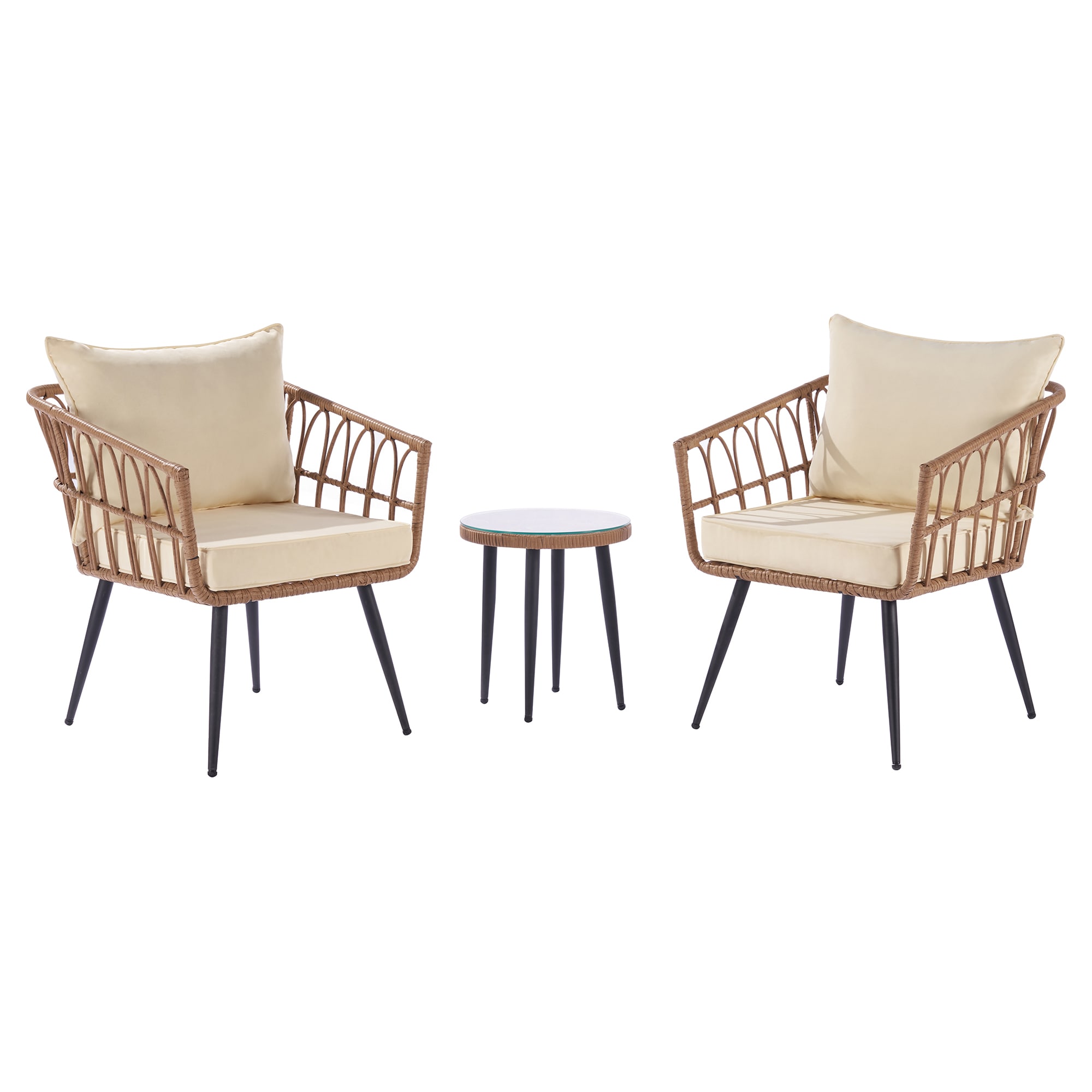 Gaierptone CRXYDUQDYMU Patio-Conversation-Sets - View #2