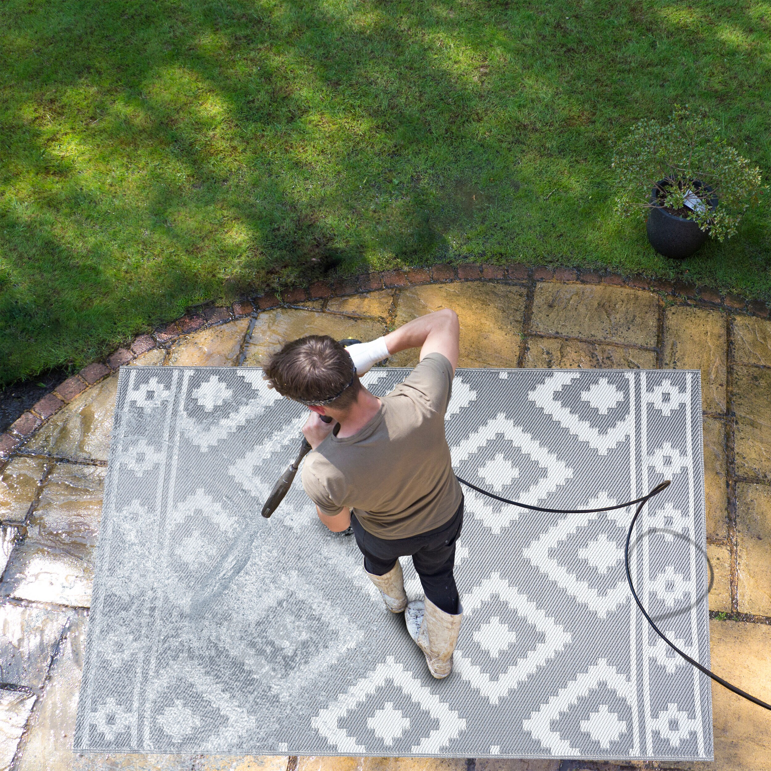 Playa Rug PLY-R-MLN-GW-6X9 rugs - View #5