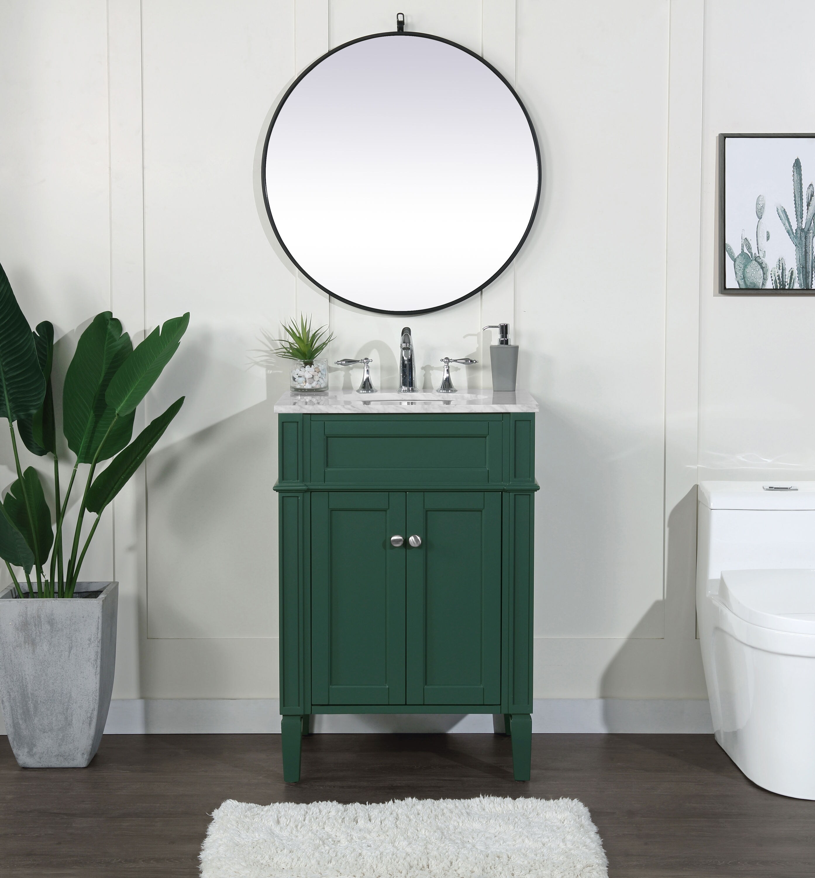 Elegant Decor HF37572GN Bath-Vanity-Combo - View #5