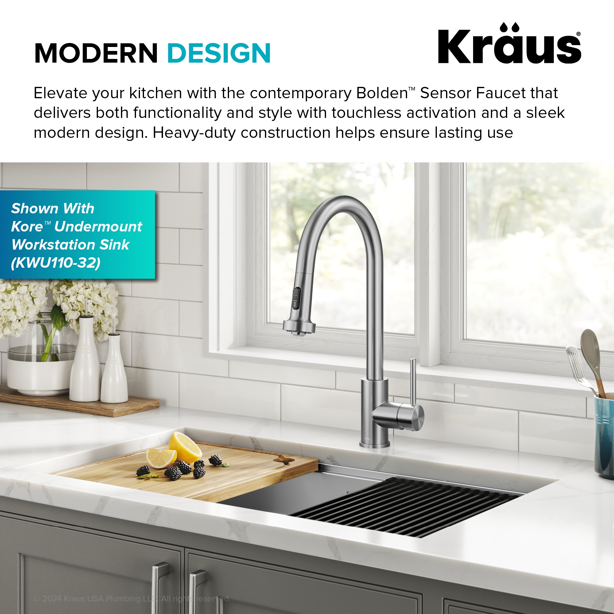 Kraus KSF-1616SFS Kitchen-Faucets - View #7