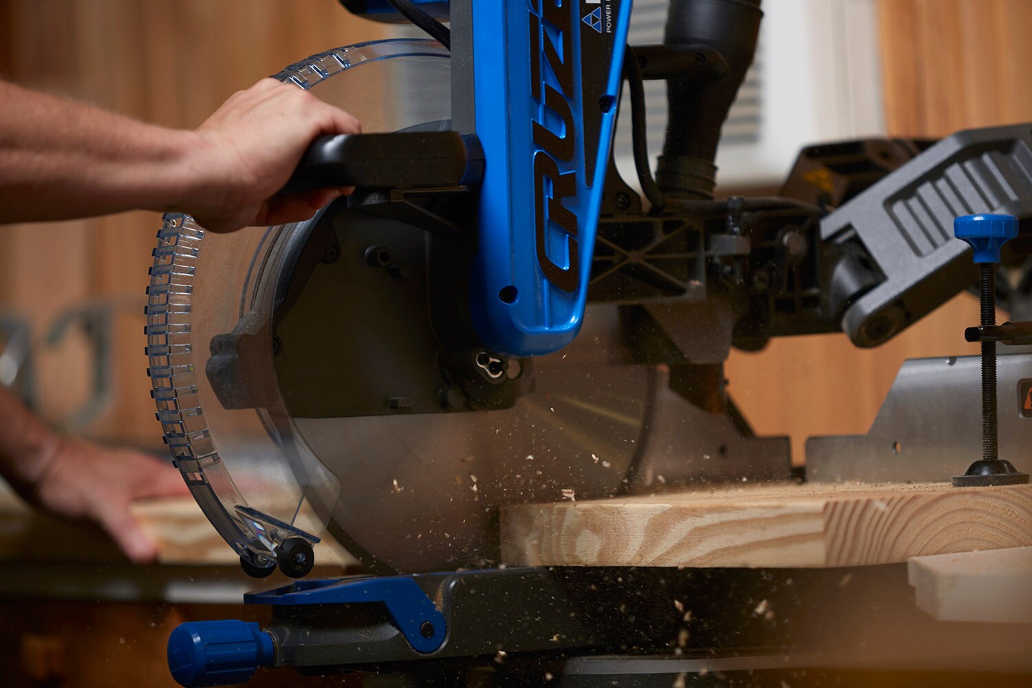 12 In. Dual Bevel Sliding Cruzer Miter Saw DELTA Cruzer 12-in Dual Bevel Sliding Folding Compound Miter Saw