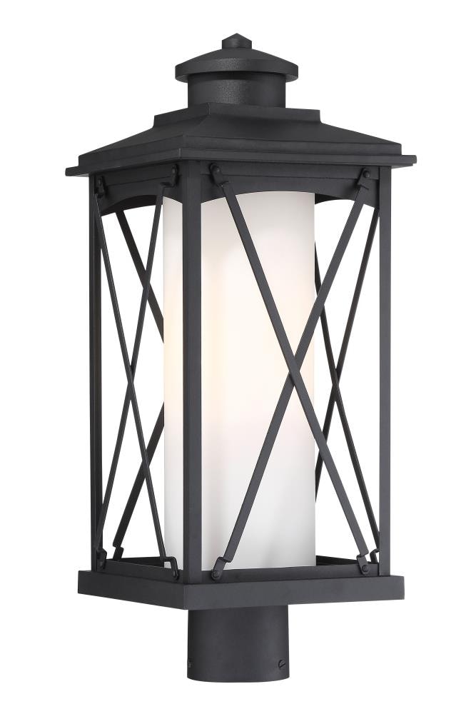 Minka Lavery 72686-66 Lansdale 1 -Light 20.75-in H Matte Black Hardwired Outdoor Wall Light