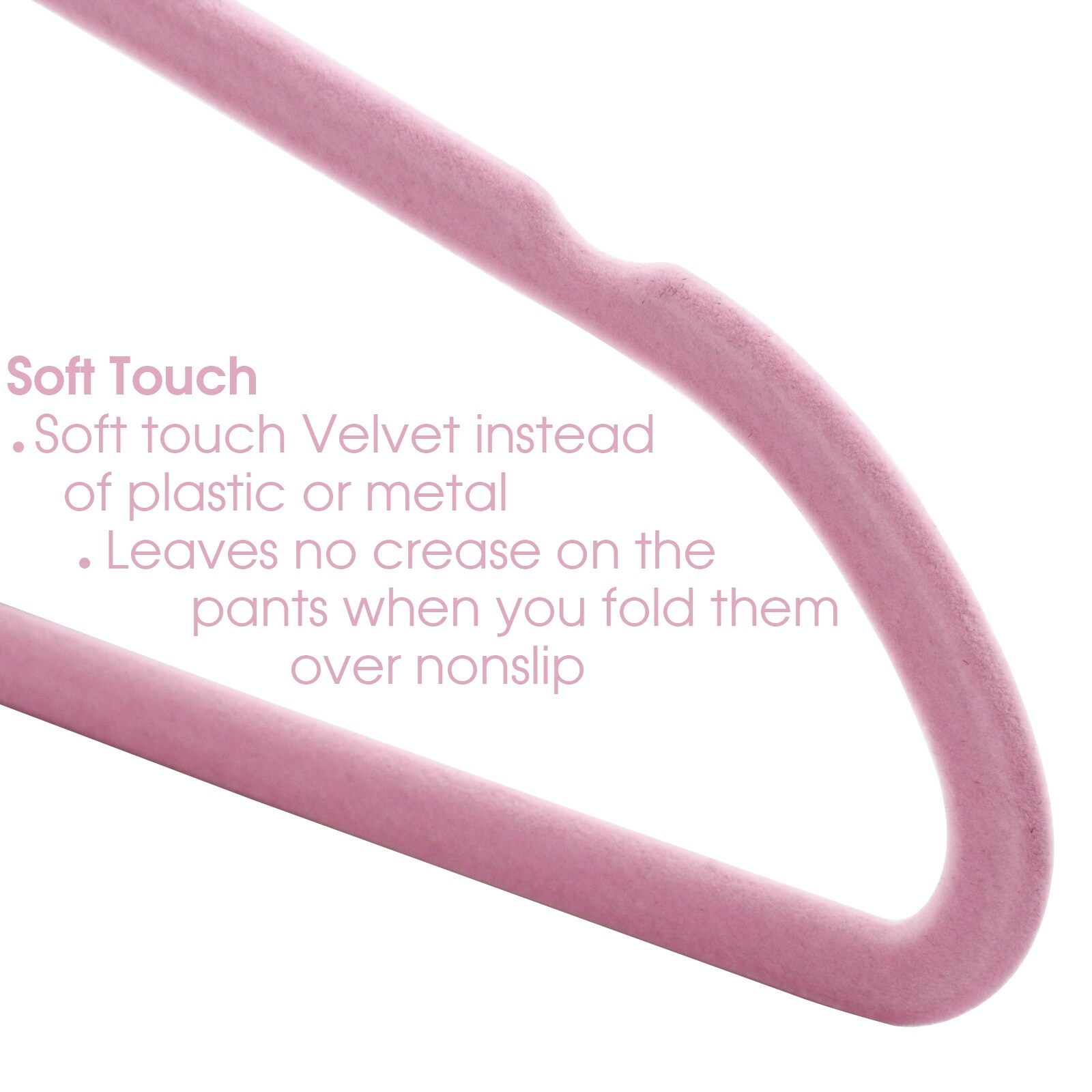 Elama 50-Pack Plastic Non-slip Grip Clothing Hanger (Gray) in the