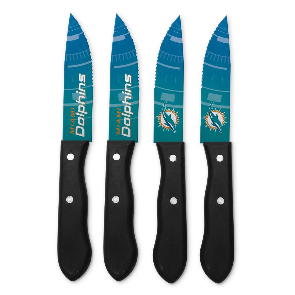 NFL 5-Piece Kitchen Knife Set - Miami Dolphins