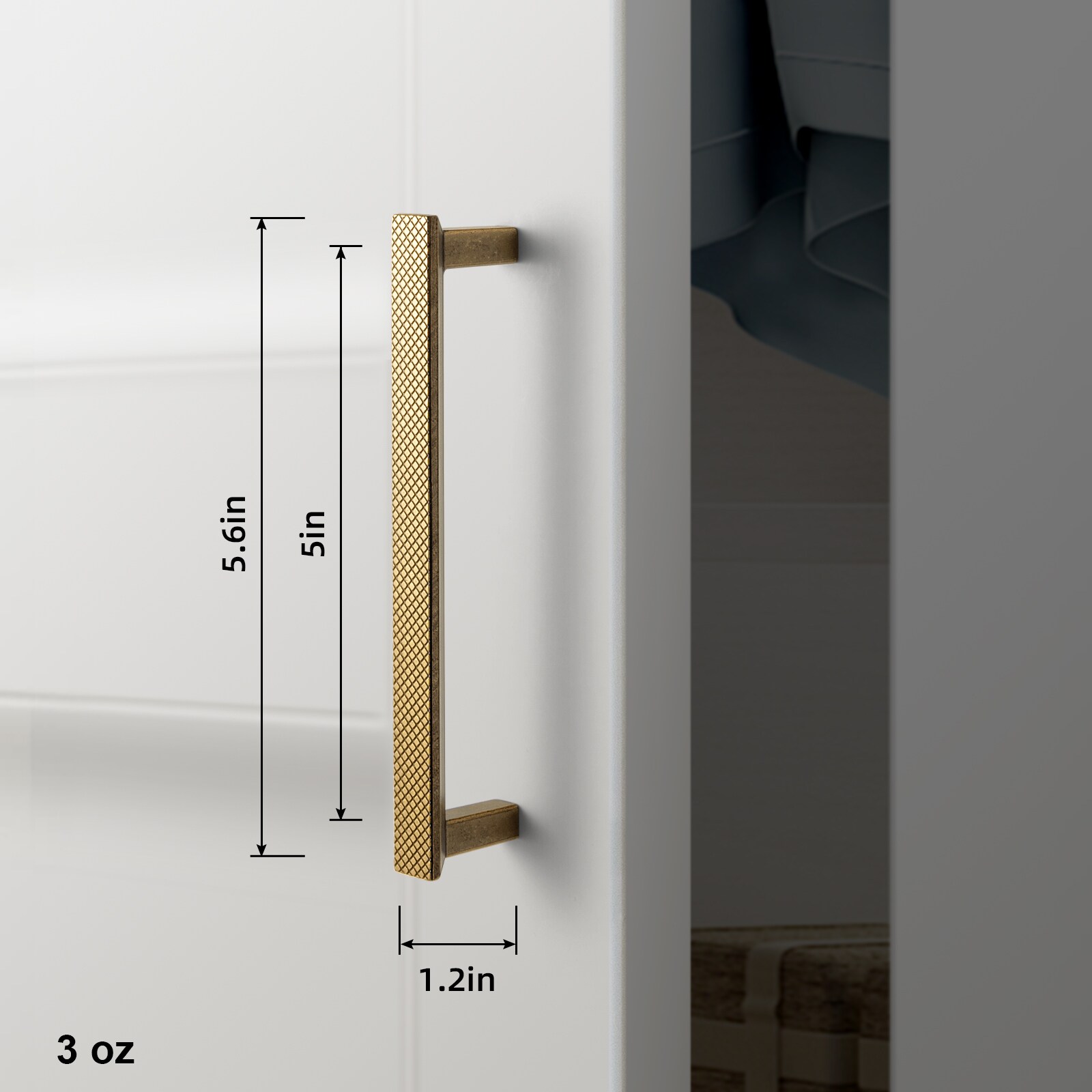 Miaokesen 2307GT-128 Cabinet-Pulls - View #2
