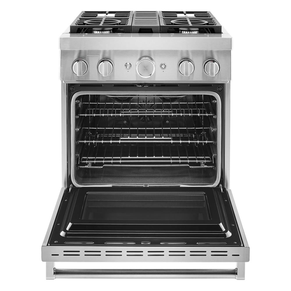 KFDD500ESS by KitchenAid - 30-Inch 5 Burner Dual Fuel Double Oven