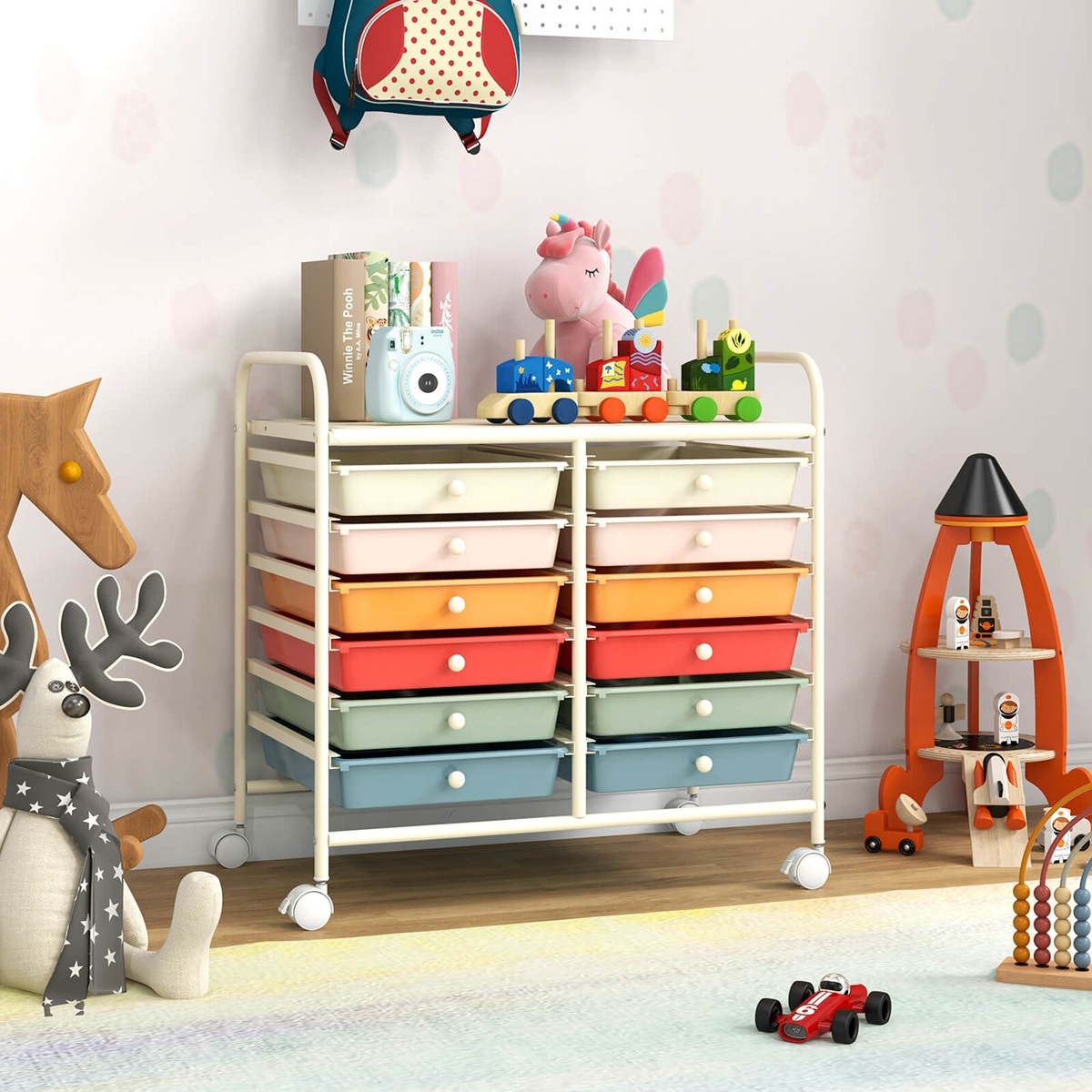 Costway HCST06398 Office-Carts - View #2