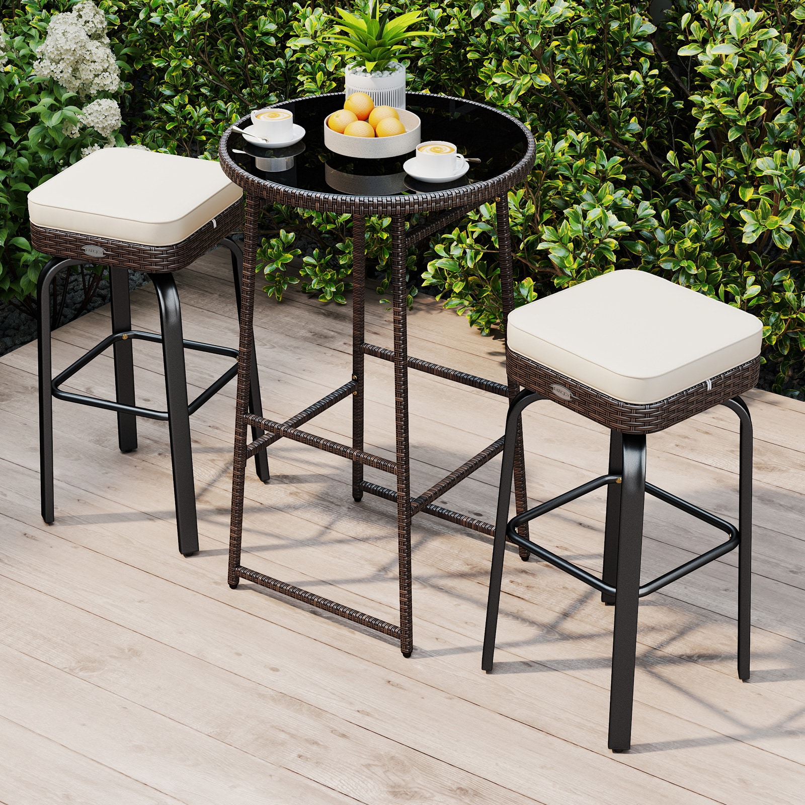 Forclover HYFE-10352CF Patio-Dining-Sets - View #3