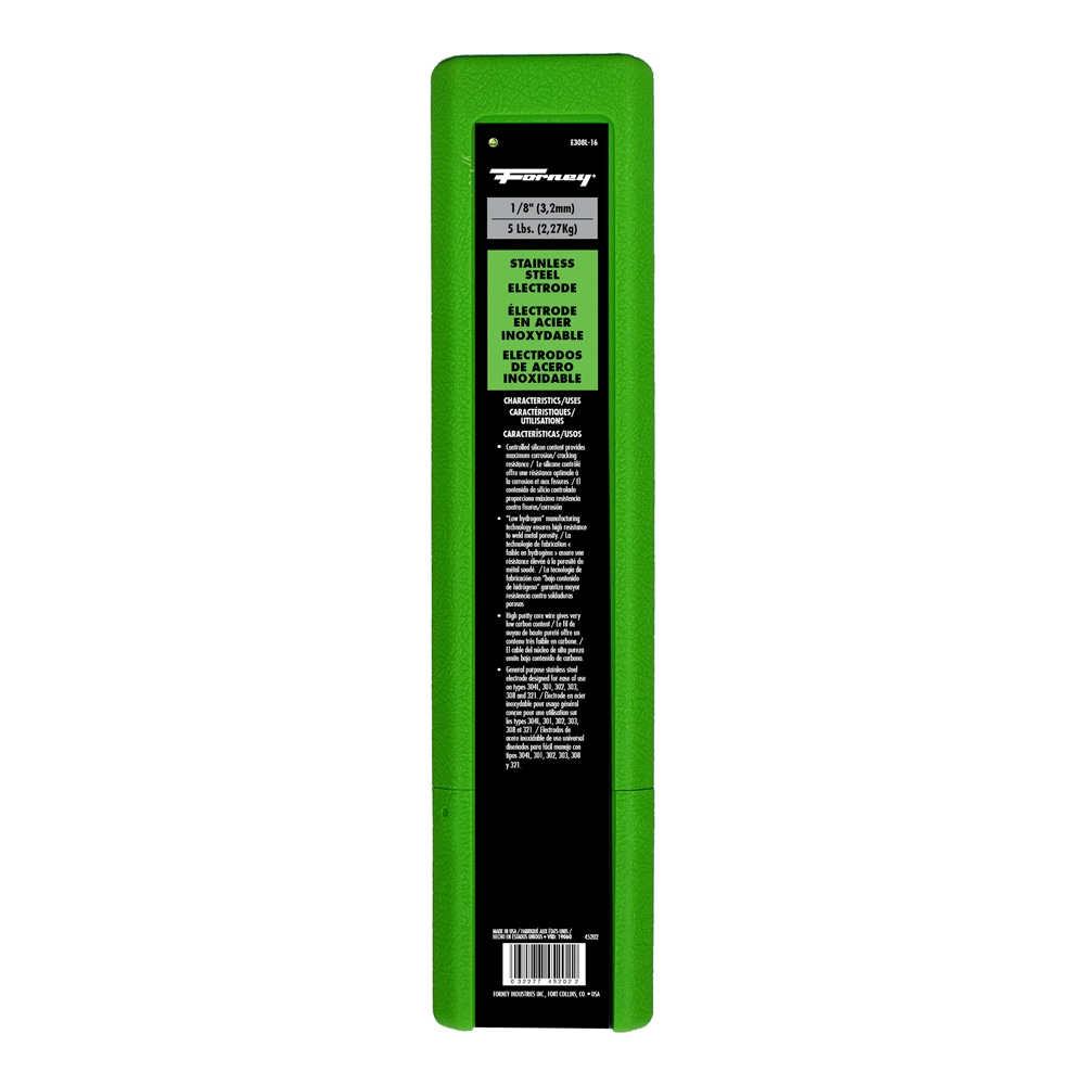Forney 1/8-in Stick electrode All position 5 lbs #45208