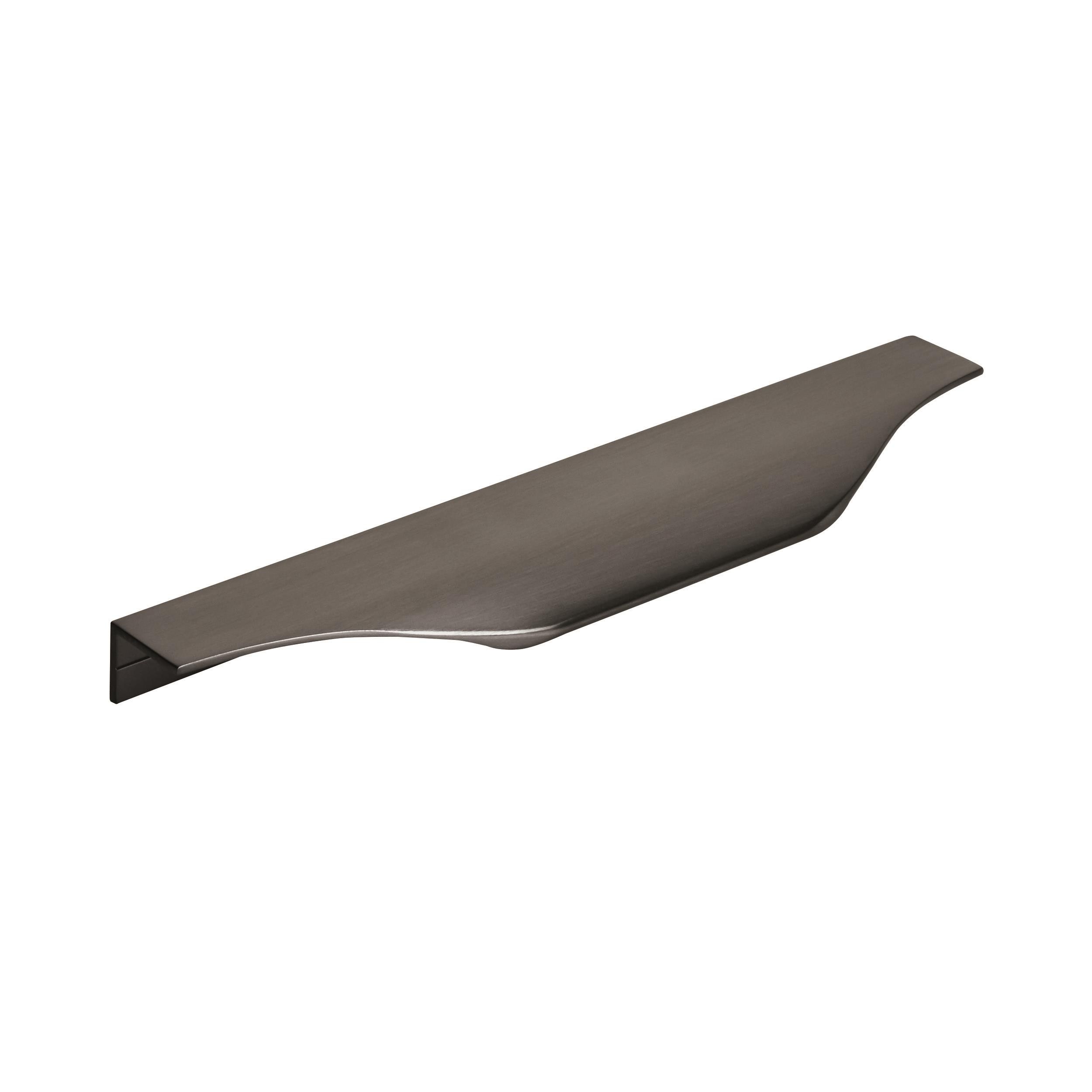 Amerock BP36745BCR Aloft 6-9/16-in , 167mm Center to Center Black Chrome Rectangular Edge