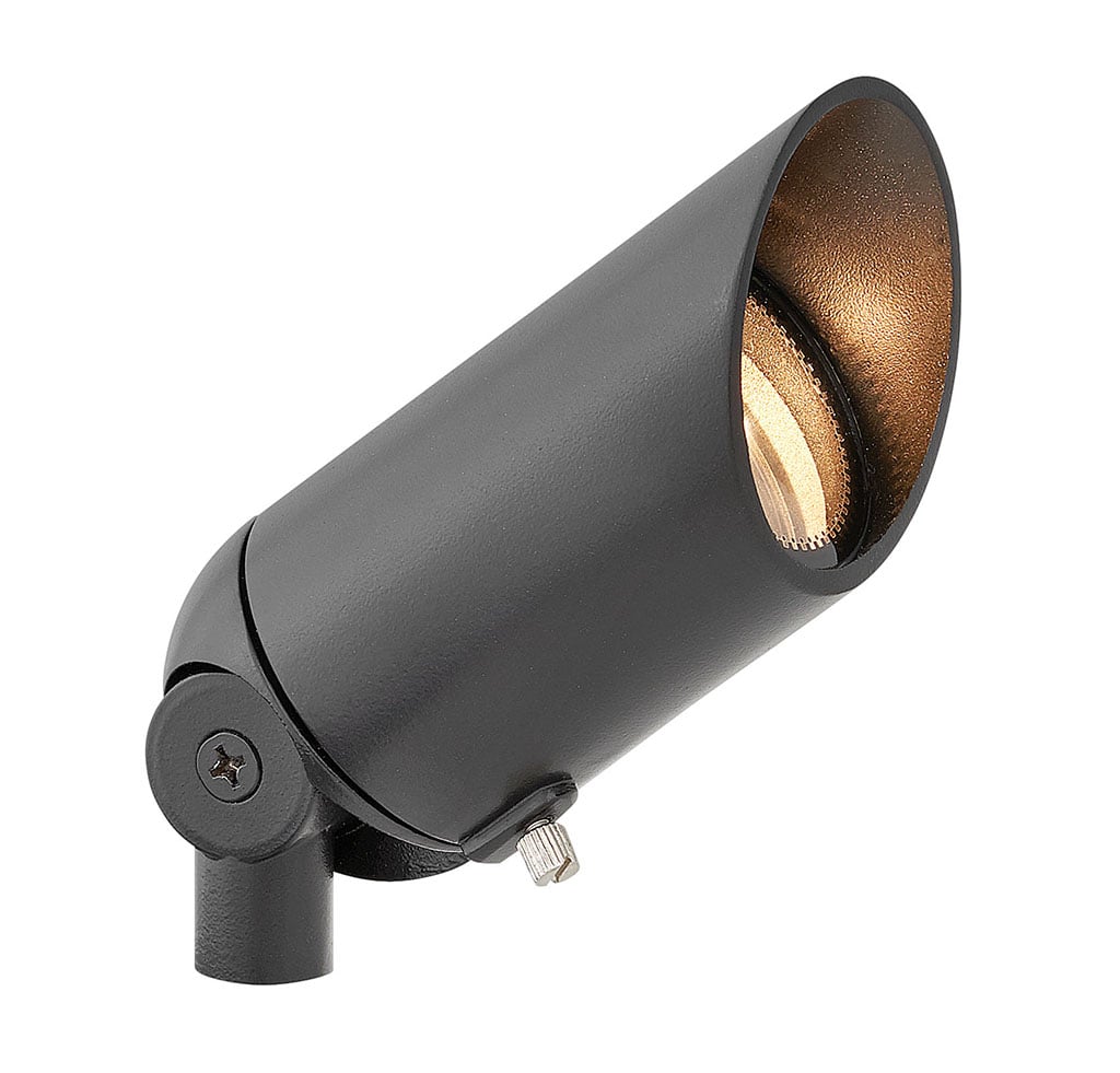 Hinkley 1536SK-5W3K Accent Spot 350 -Lumens 5 -Watt Satin Black Low voltage Hardwired LED Spot light