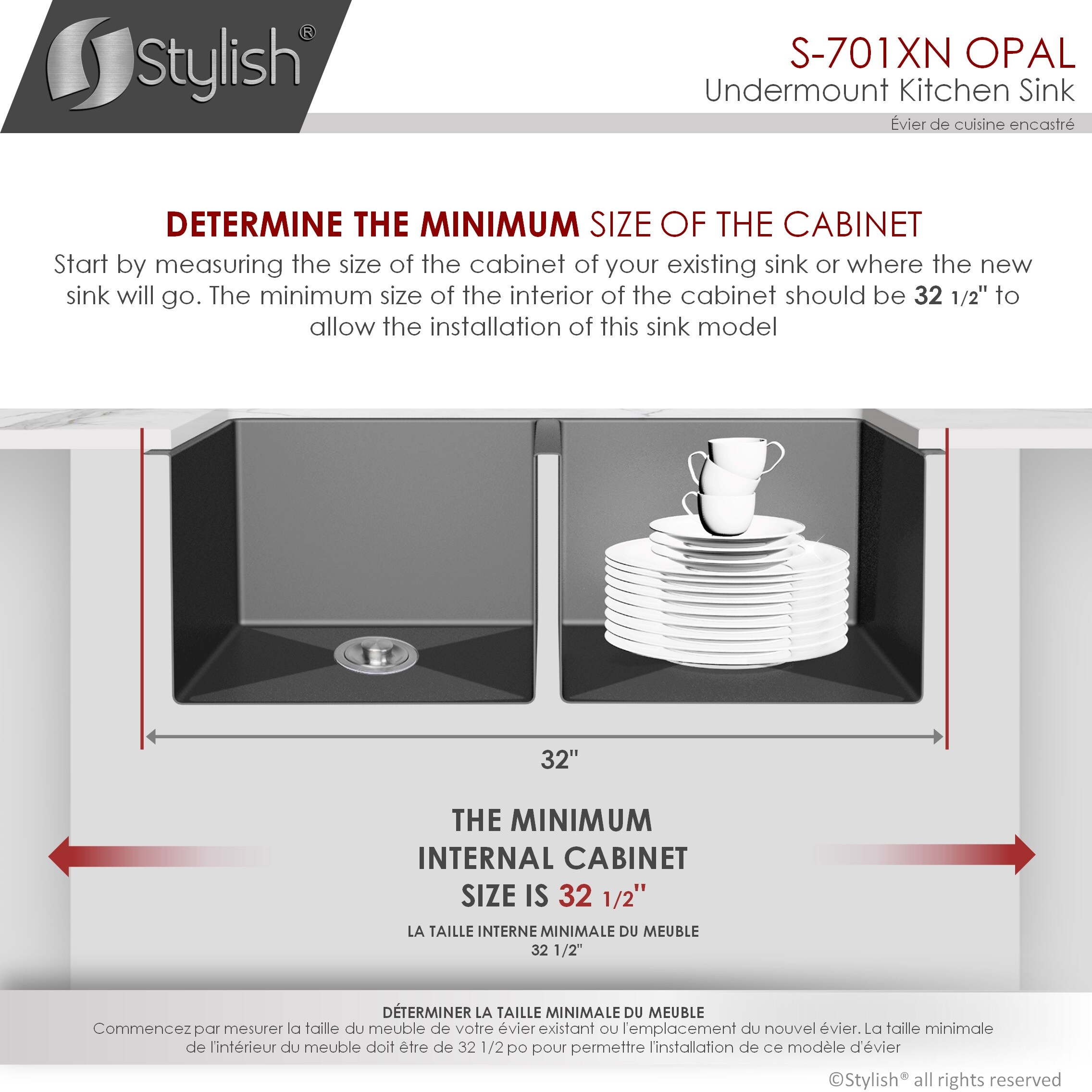 Stylish S-701XN1 Kitchen-Sinks - View #11
