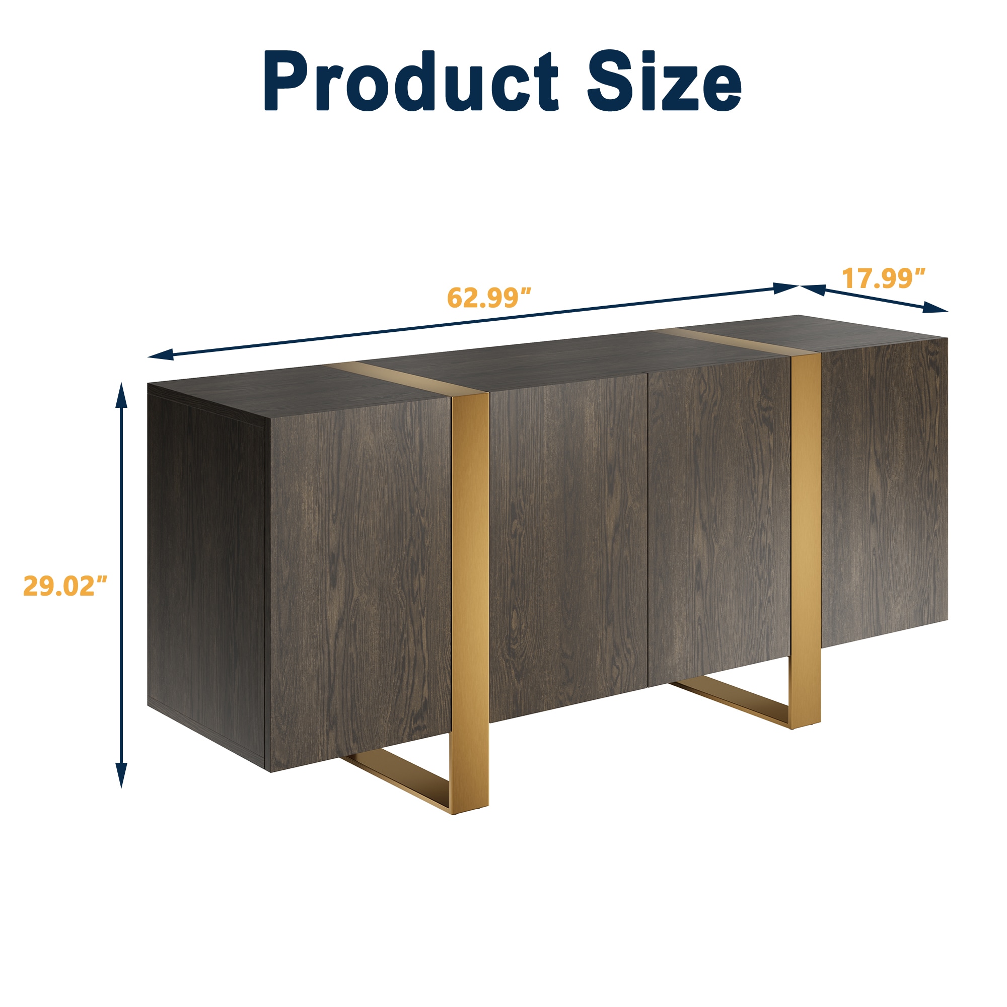 Clihome CL-WF-W-1772-K Tv-Stands - View #10