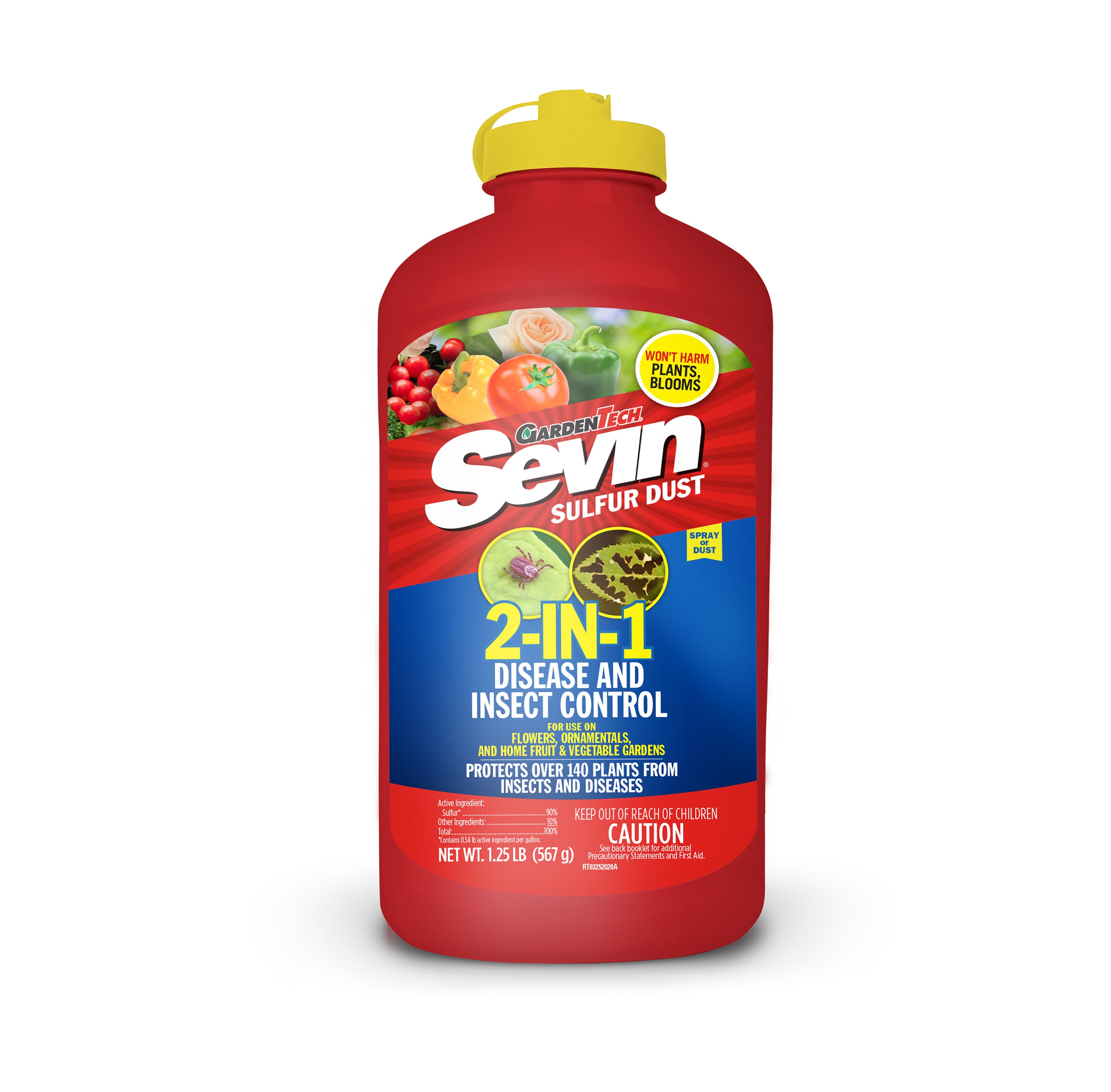 Sevin 100542716 2-in-1 Sulfur Dust-lb