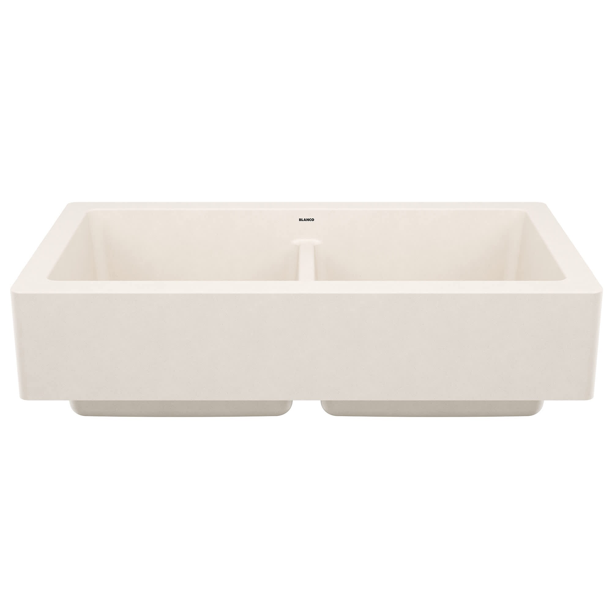 BLANCO Vintera Drop-in or undermount 33-in x 19-in Granite Double equal bowl Kitchen Sink