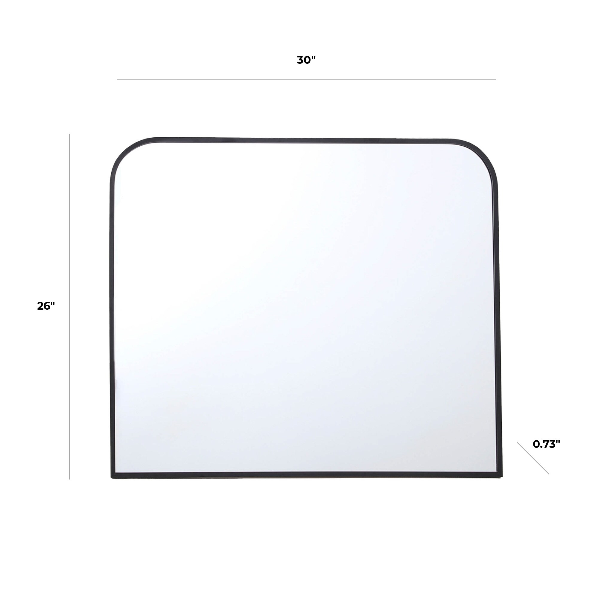 JF1153M-BLK-3026 Decor-Mirrors - View #6