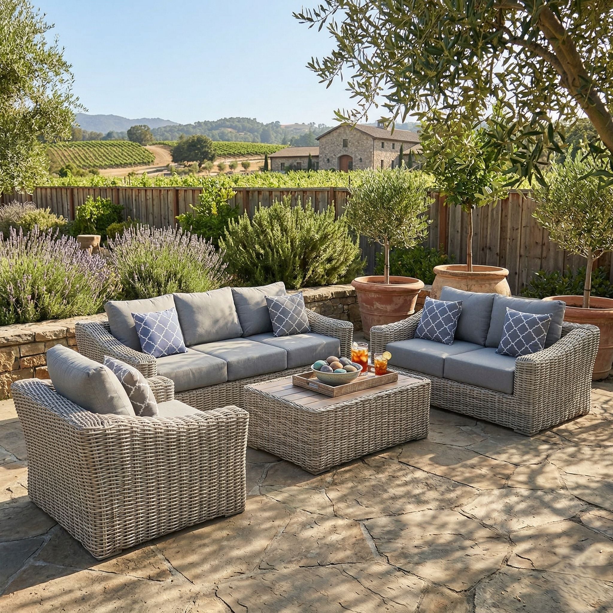 Envelor EN-T-211DSSLBG-1 Patio-Conversation-Sets - View #3
