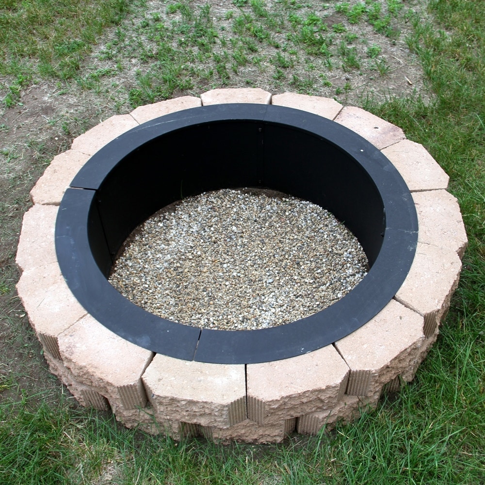 Sunnydaze Decor 30 Sq In Fire Rings, 30 Fire Pit Ring