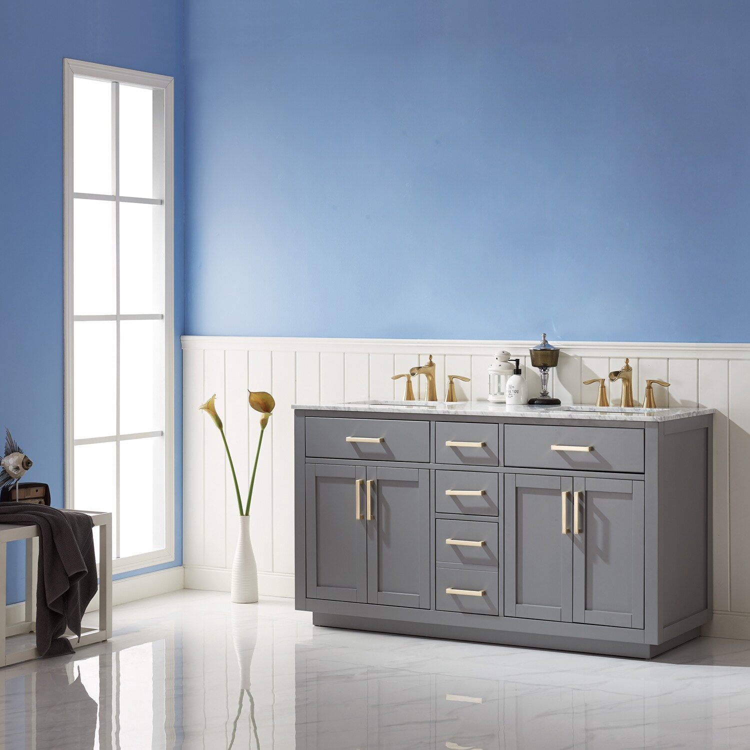 Altair 531060-GR-CA-NM Bath-Vanity-Combo - View #7