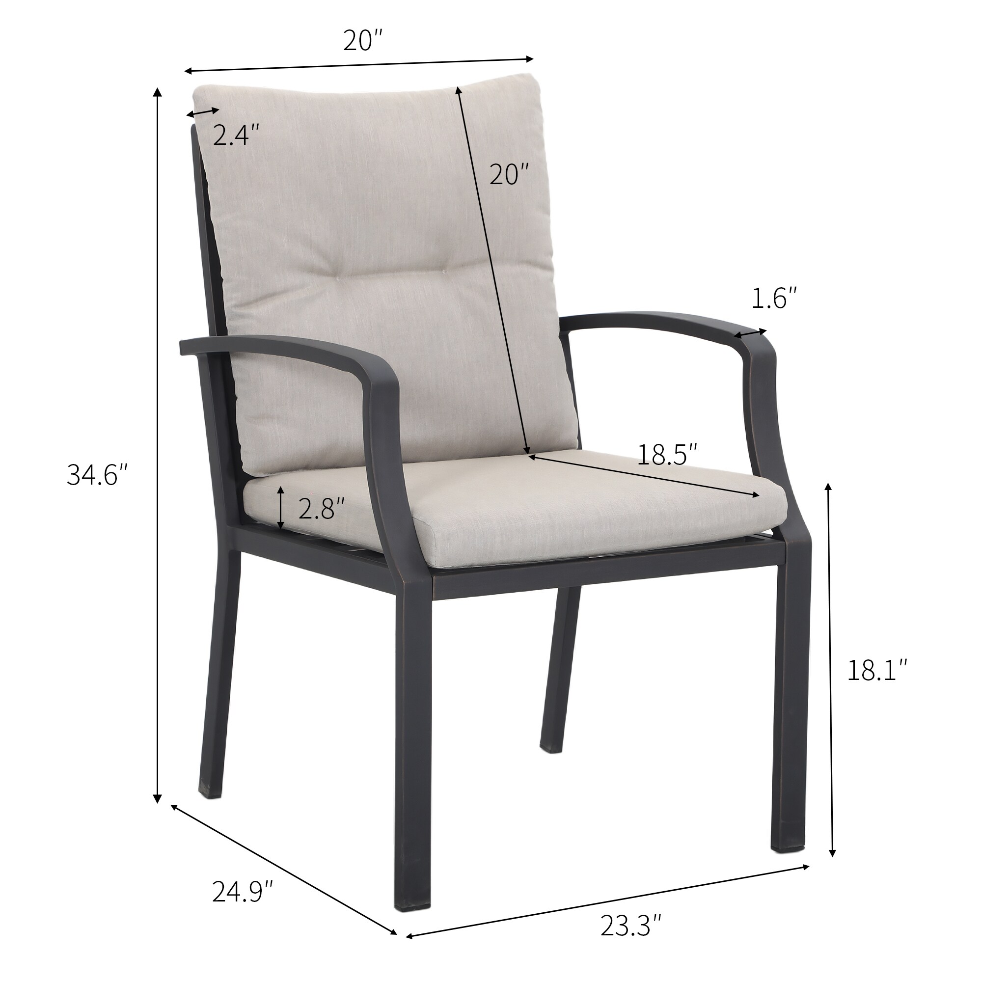 CikaCika L168073A Patio-Dining-Sets - View #8