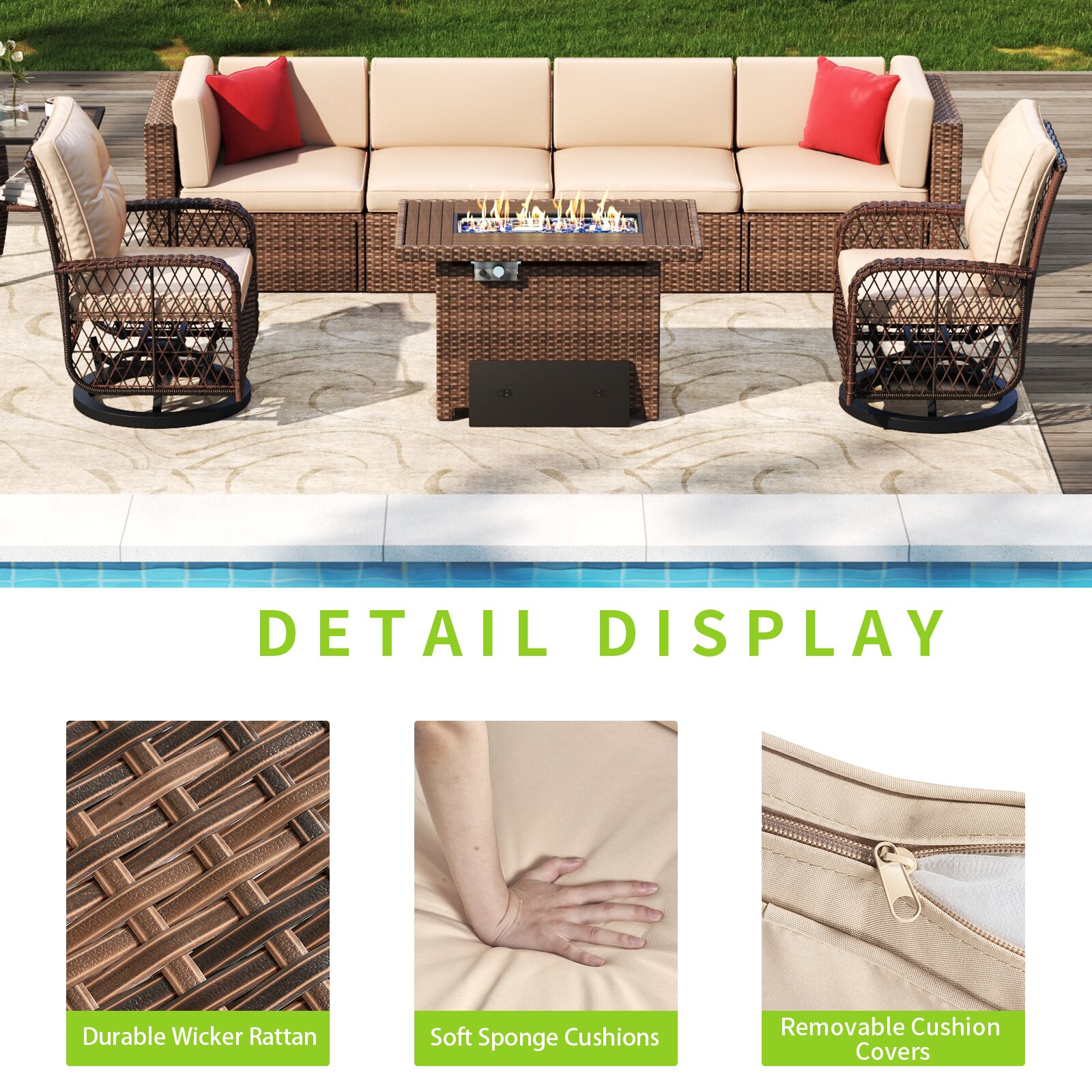 Bapipro BP3508B13 Patio-Conversation-Sets - View #2