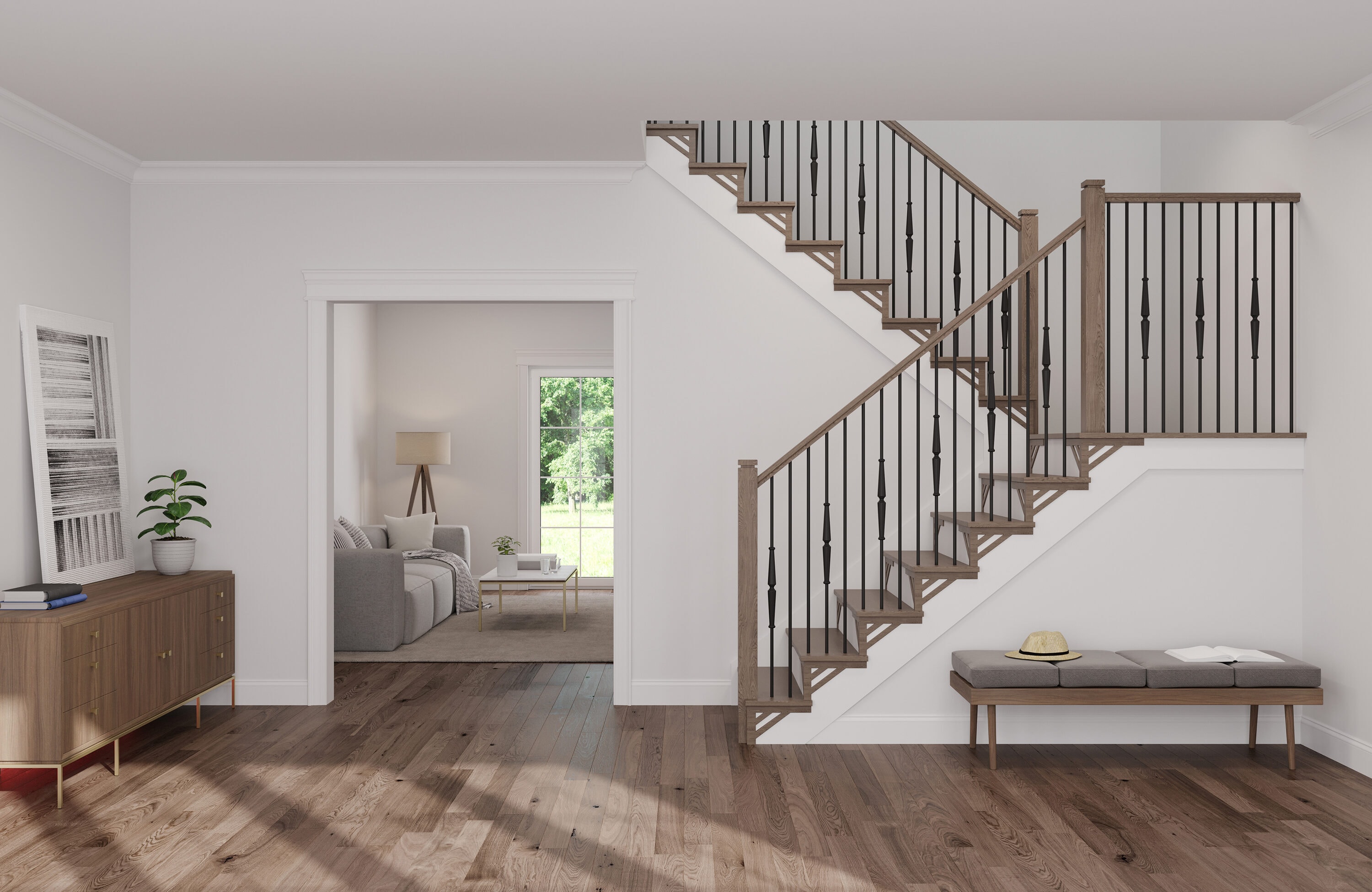 L.J. Smith Stair Systems 684-12-O Interior-Stairpart-Railing - View #3