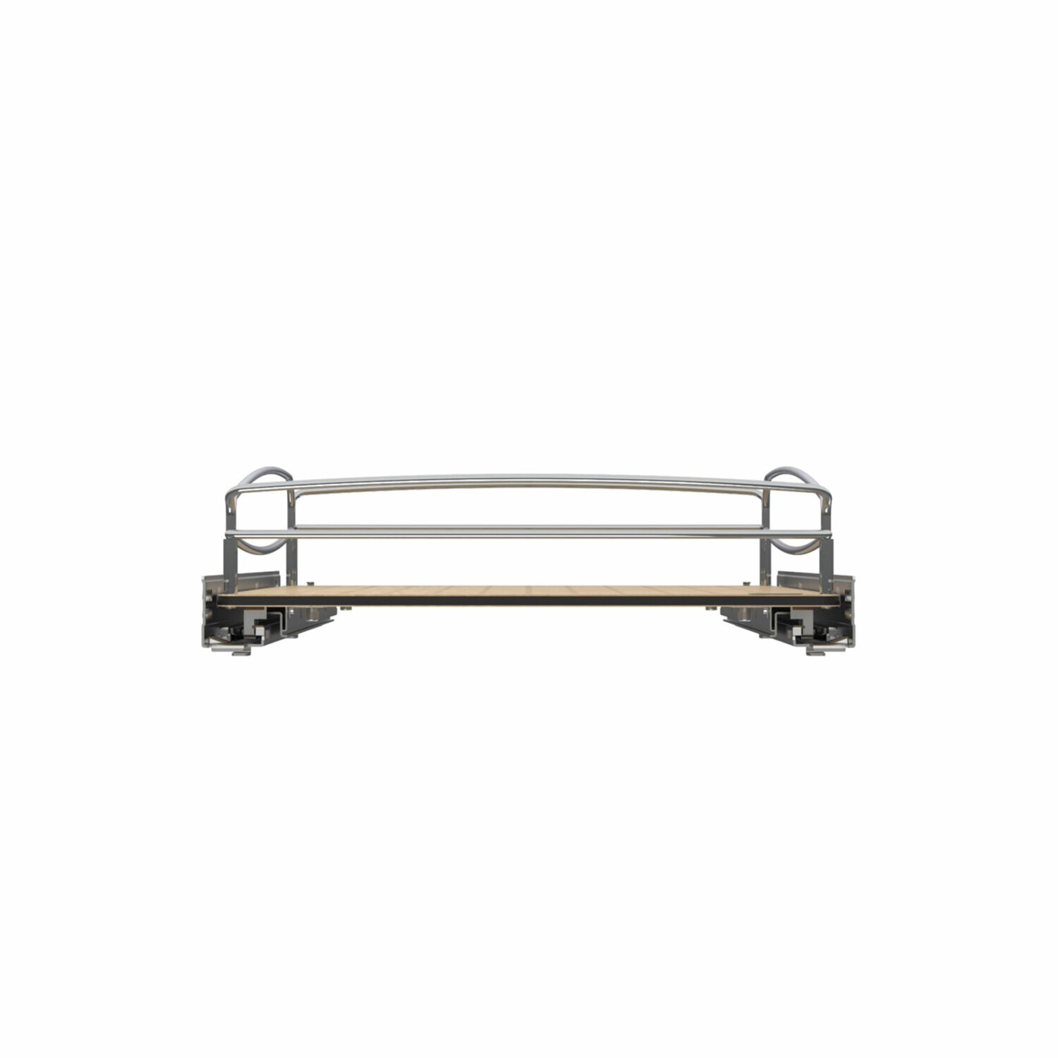 Rev-A-Shelf Solid Bottom Pull-Out Base Soft-Close Kitchen Cabinet Organizer