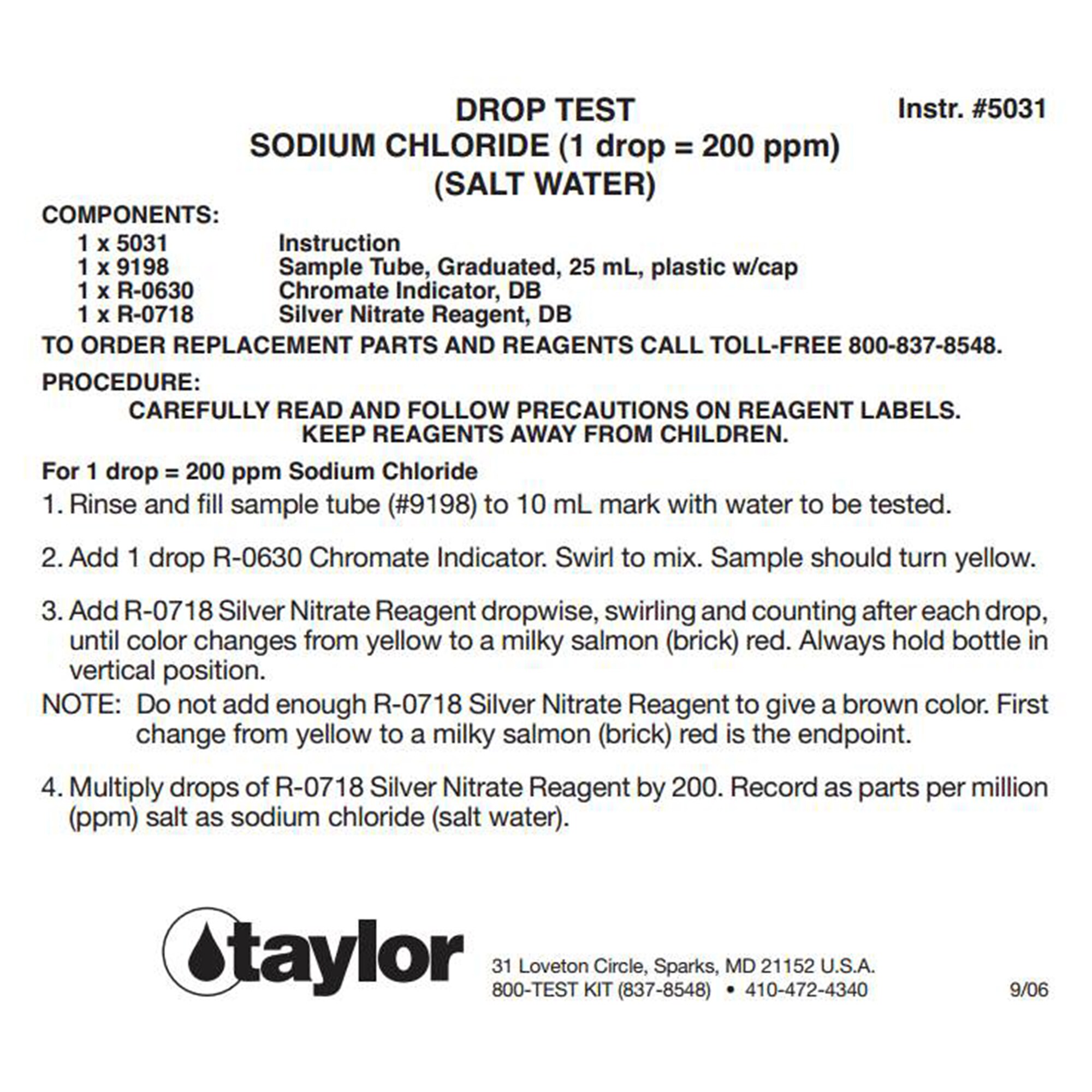 Taylor 144296 Pool-Test-Strips - View #5