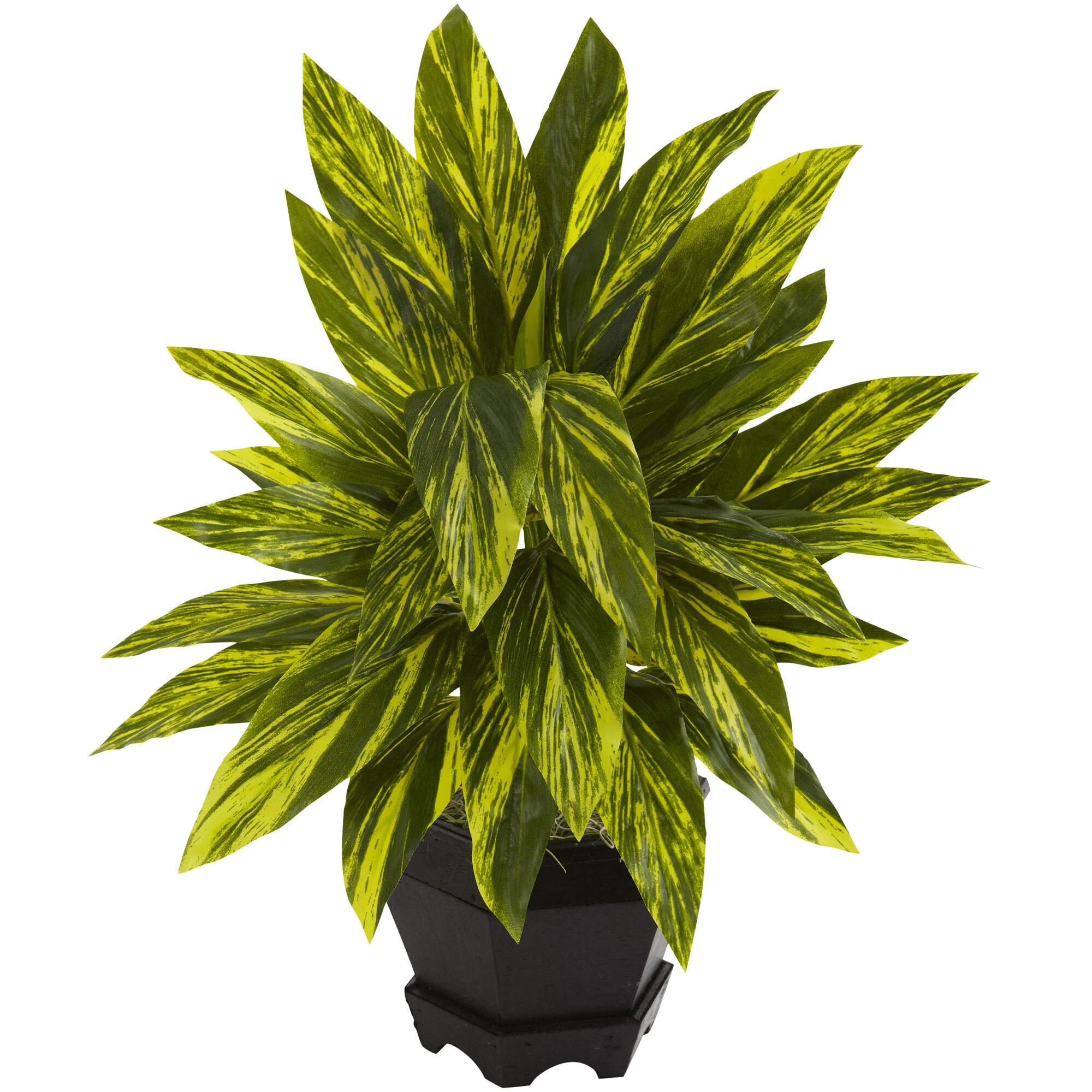 Nearly Natural 20 In Green Indoor Silk Artificial Plant At Lowes Com   05114408 