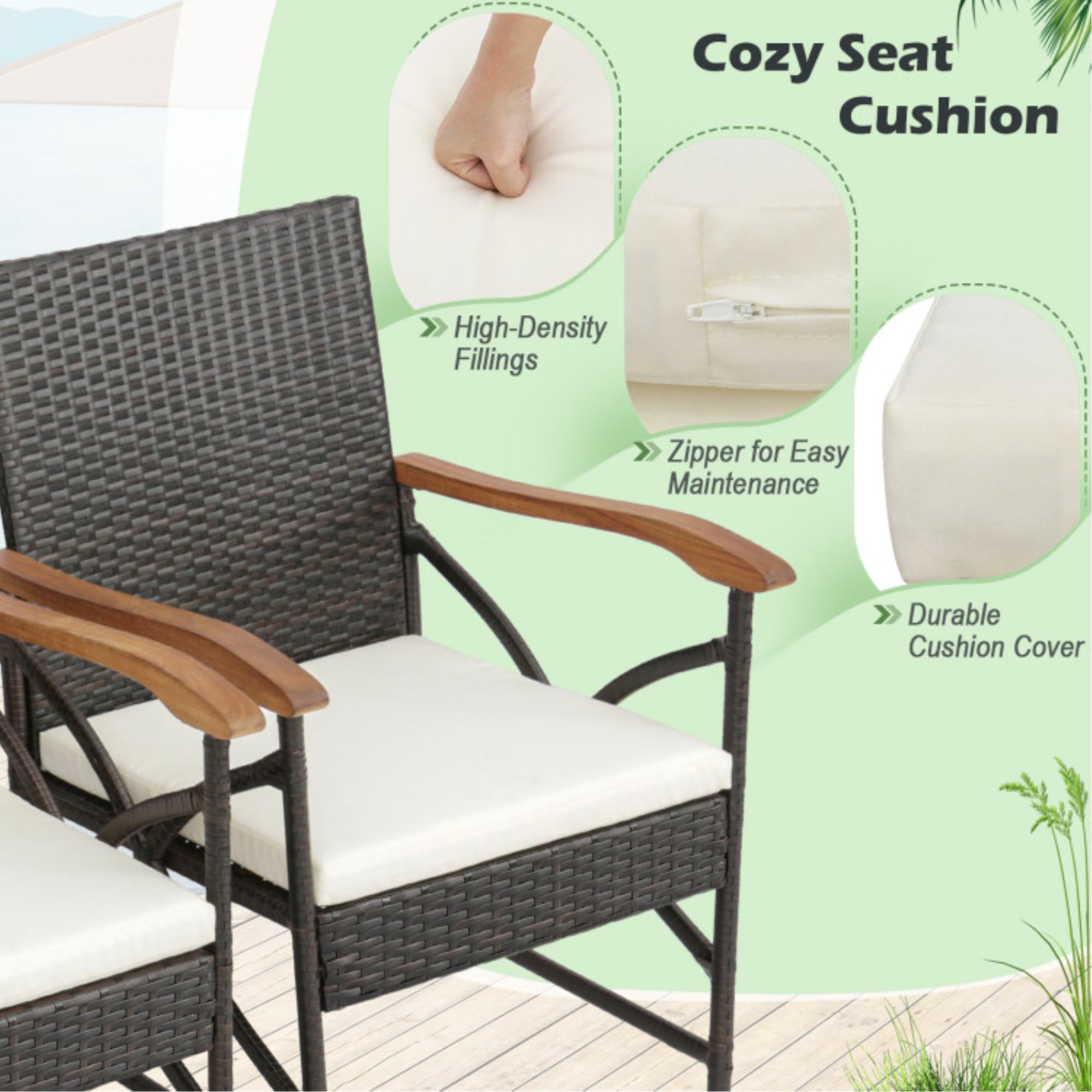 GZMR GZ-2000-26Q175 Patio-Dining-Sets - View #4