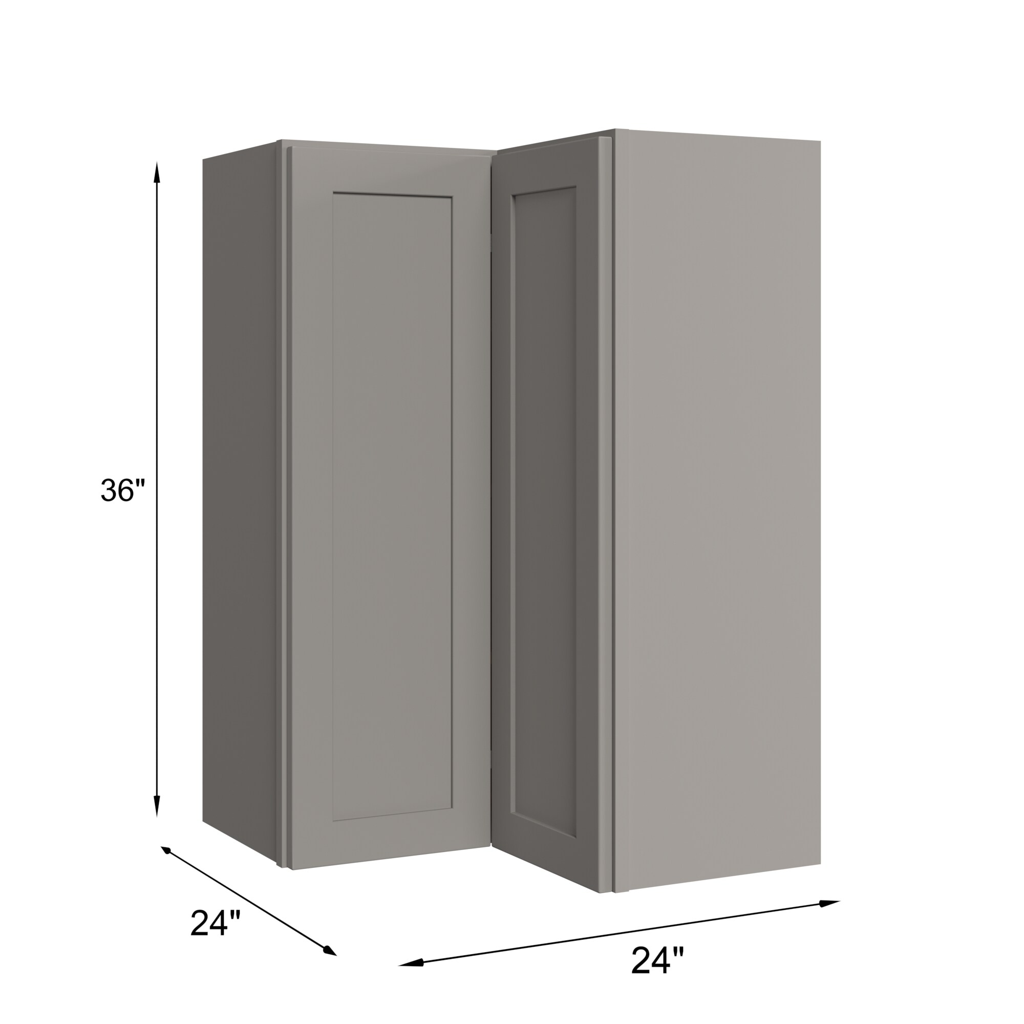 KraftMaid Momentum WEZR2436LG81 Cabinets-Kitchen - View #3