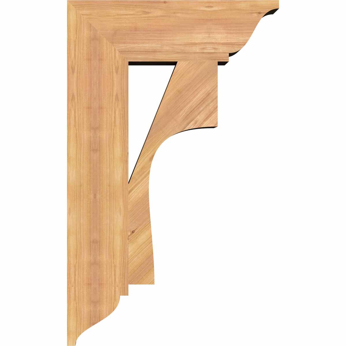 Ekena Millwork BKT06X20X32WTL01SWR Exterior-Brackets-Braces - View #3