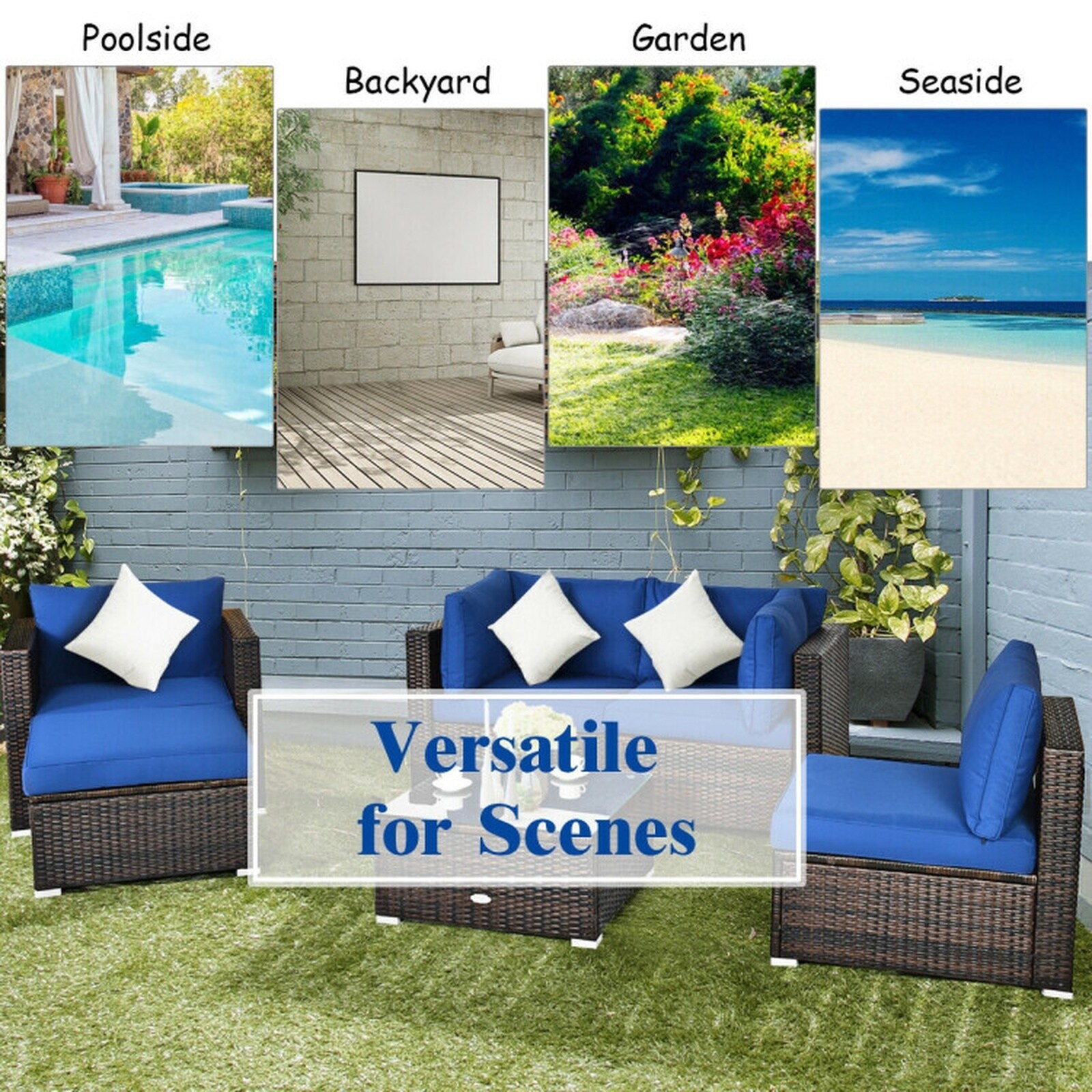 SUGIFT LW108SUGHY238 Patio-Conversation-Sets - View #4