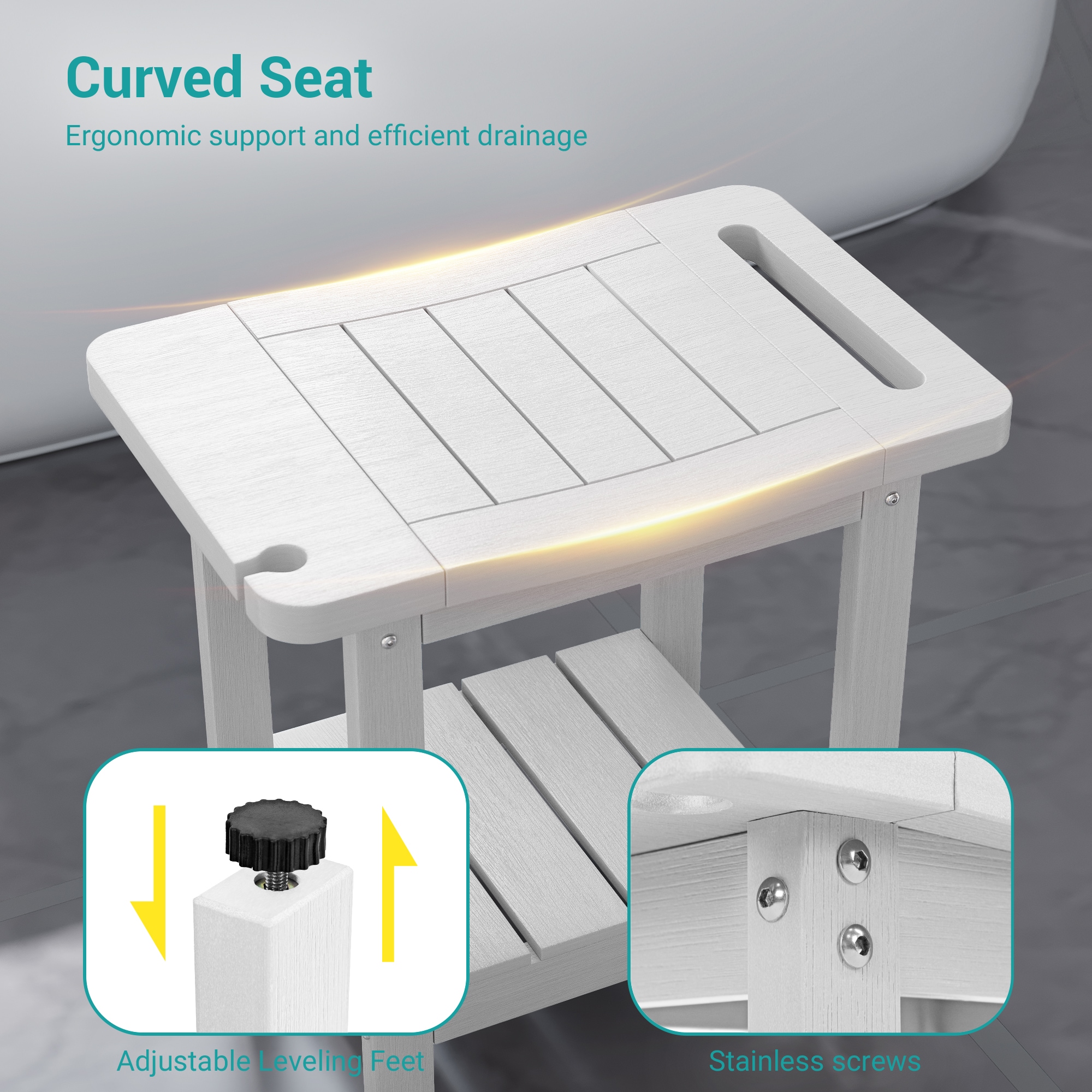 ACEGOSES LW-FD64-WT Patio-Chairs - View #4