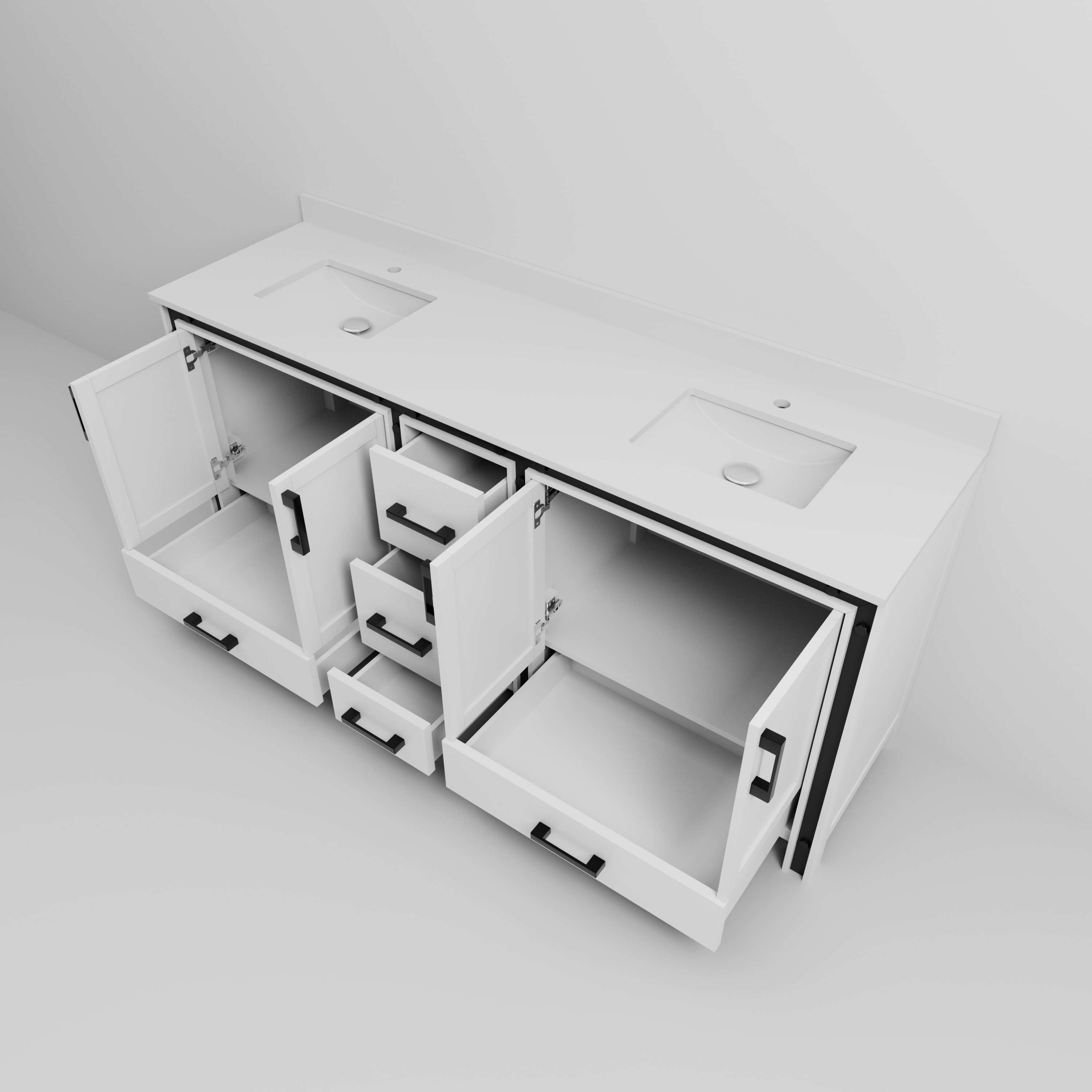 Lexora LVZV80DA200 Bath-Vanity-Combo - View #13