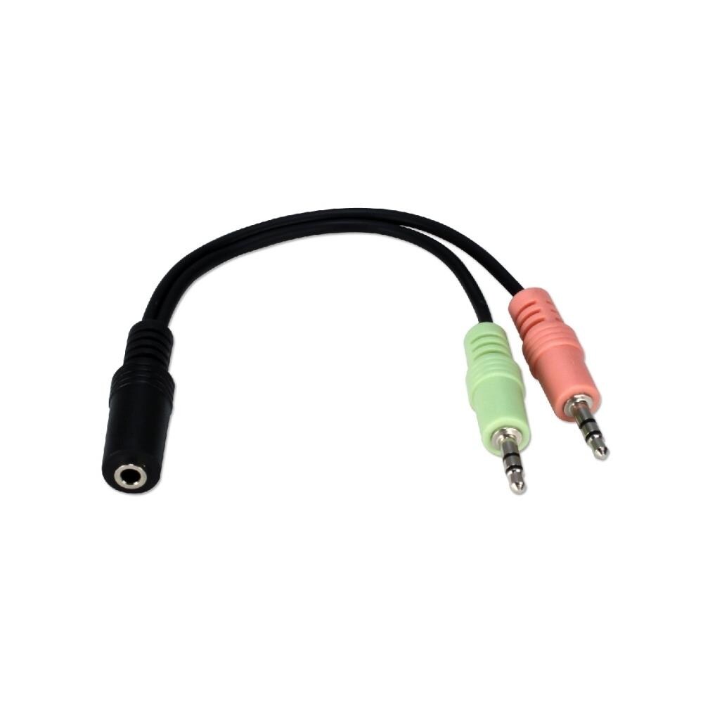  ZX9QVS02686 6 in., 3.5 mm. Speaker and Microphone Headset Splitter