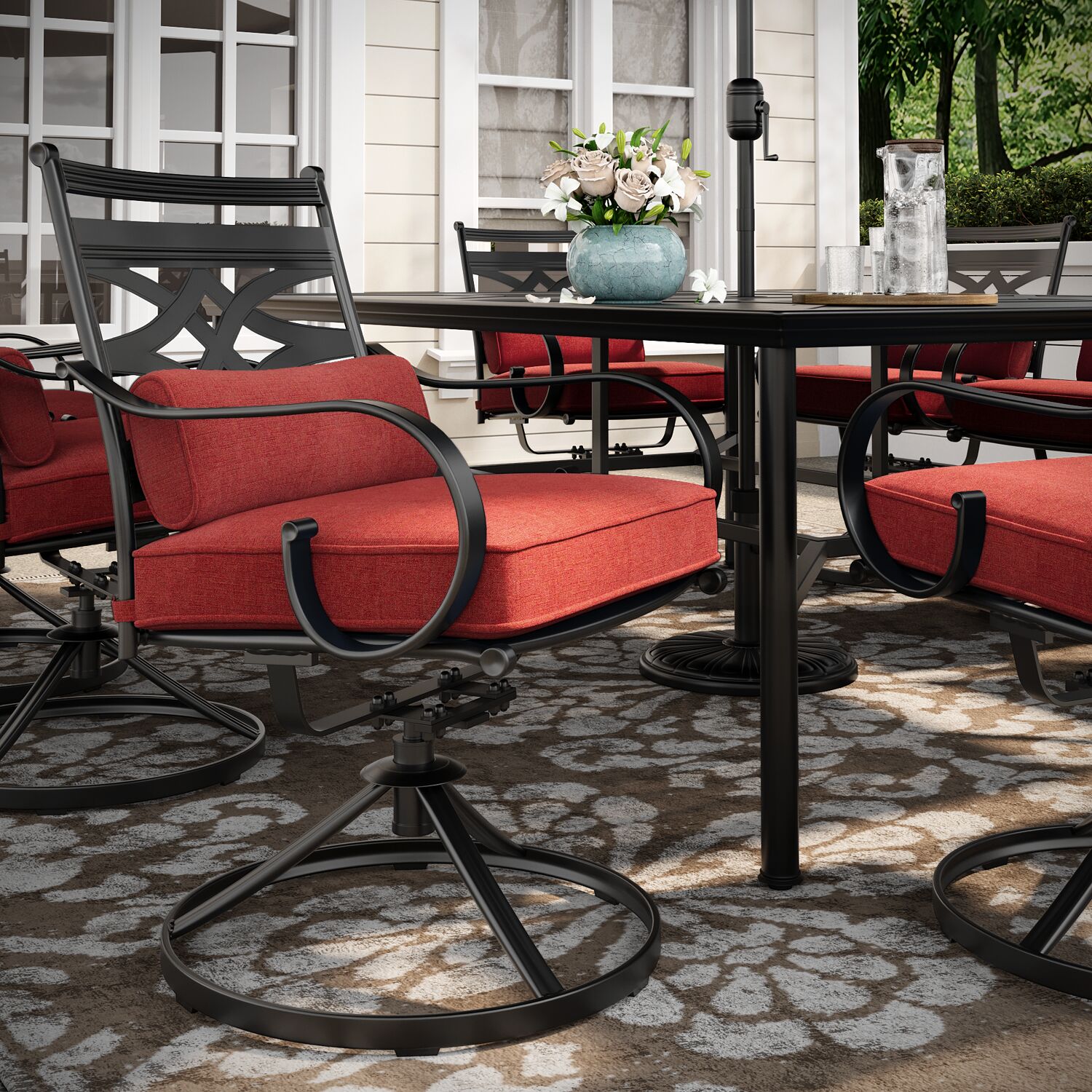Hanover MCLRDN11PCSW10-SU-C Patio-Dining-Sets - View #16